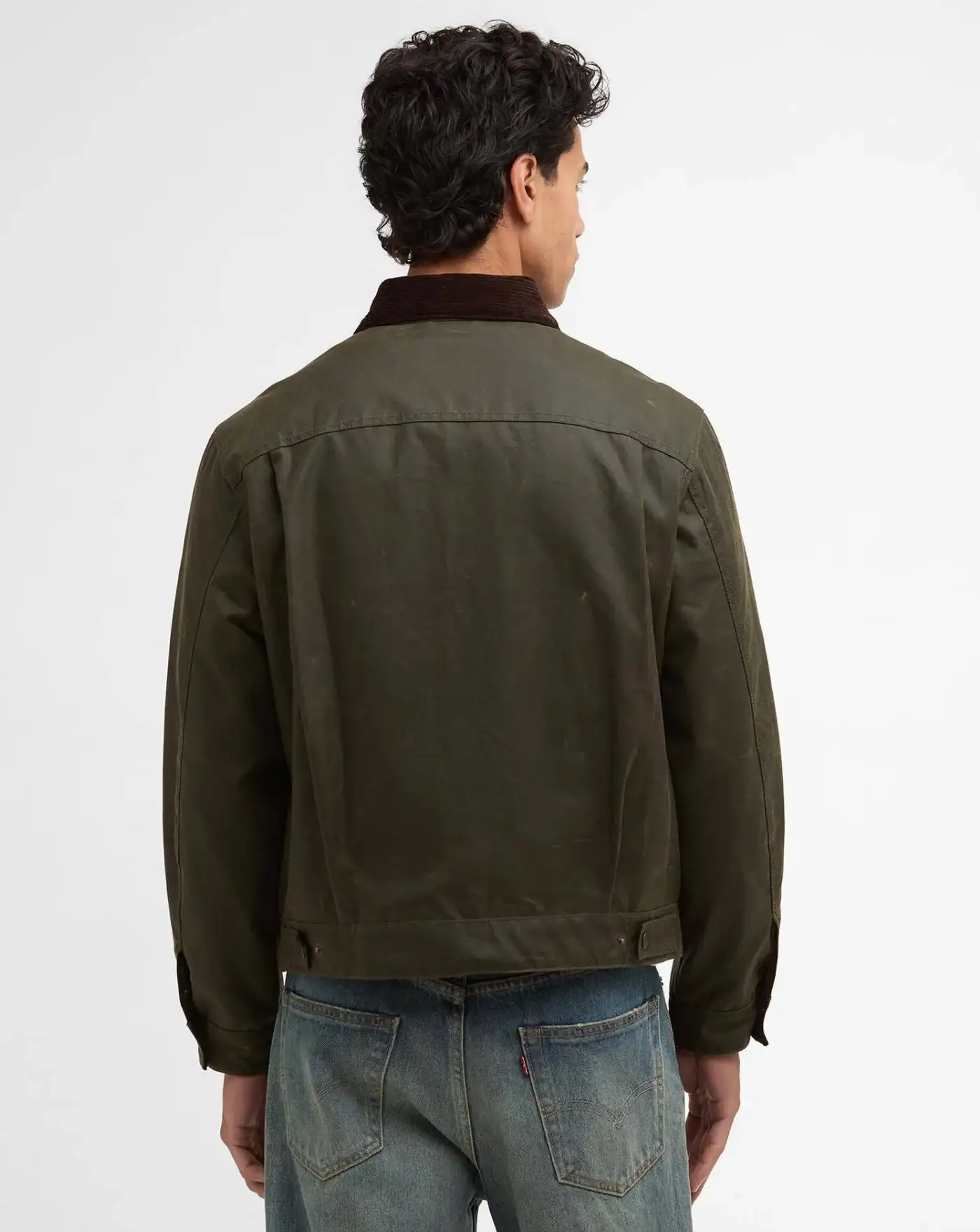 Chaqueta Barbour x Levi's Type II Waxed Jacket - Image 7