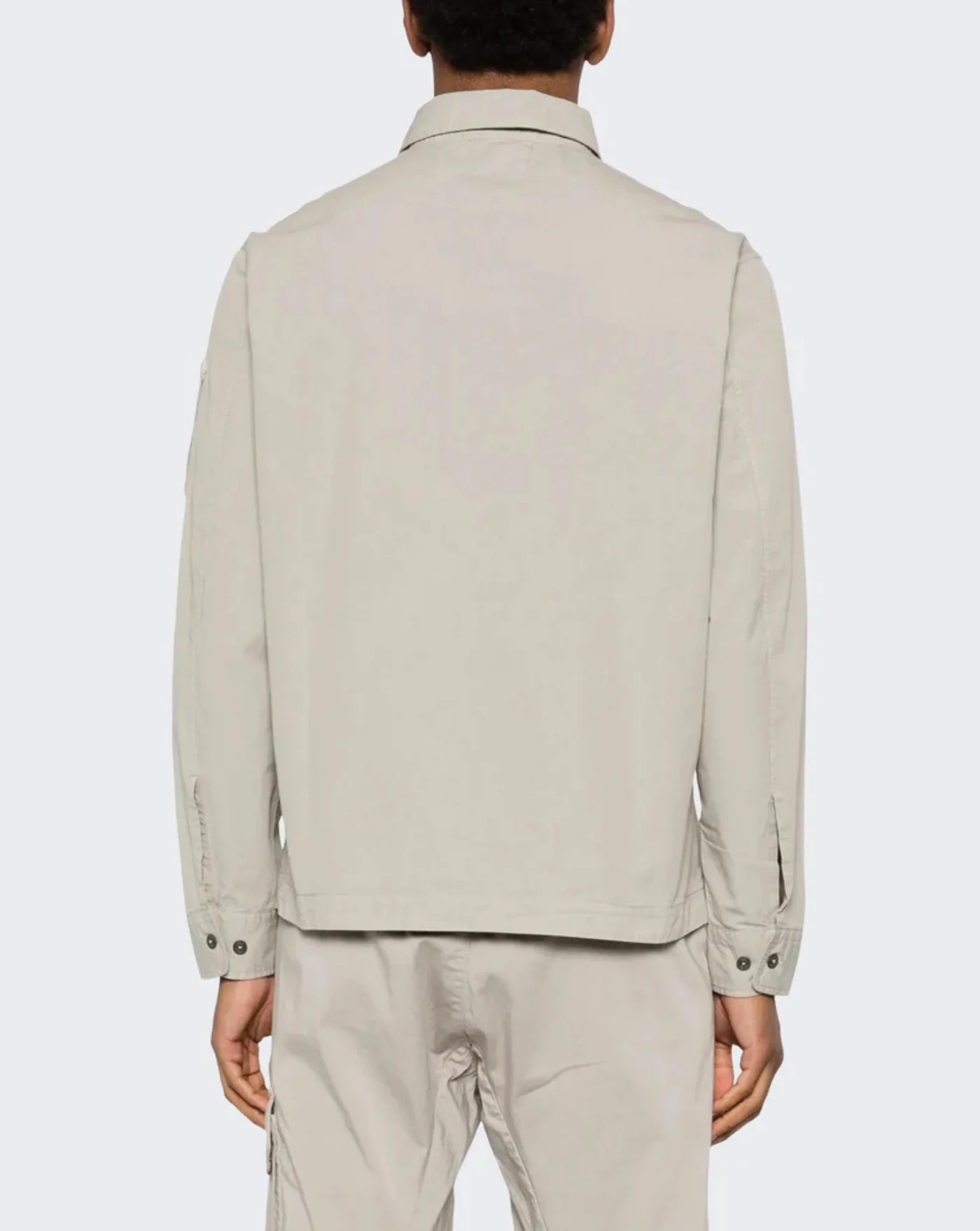 Chaqueta C.P. Company Organic Gabardine Zipped Lens Overshirt - Image 3