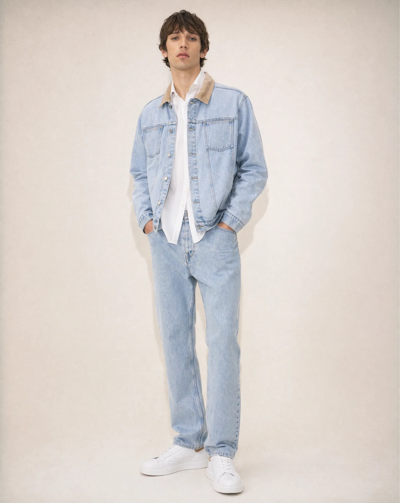 Chaqueta Drole de Monsieur La Veste Jean Delavee - Image 5