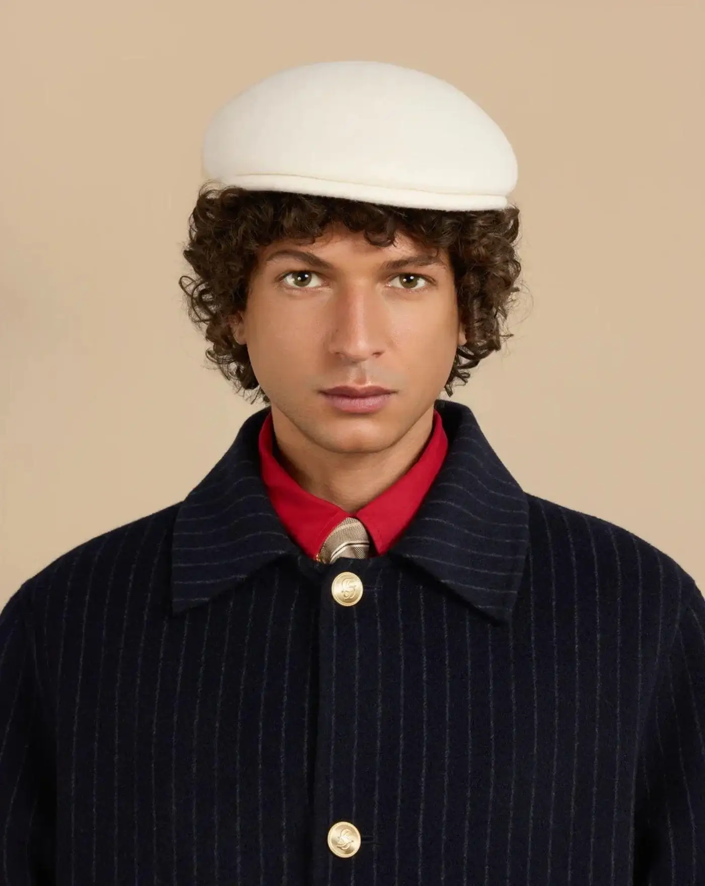 Chaqueta Drole de Monsieur Le Manteau Pinstripes - Image 4