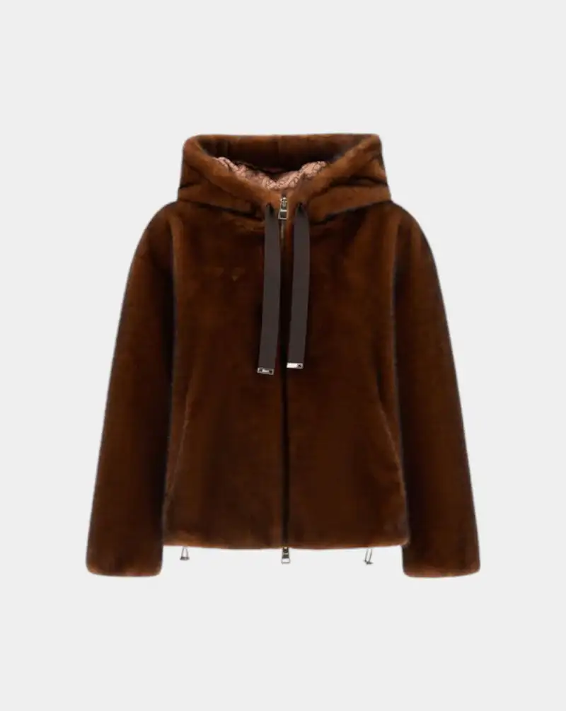 Chaqueta Herno Bomber Soft Faux Fur