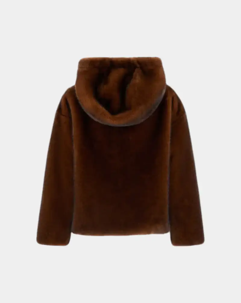 Chaqueta Herno Bomber Soft Faux Fur - Image 2