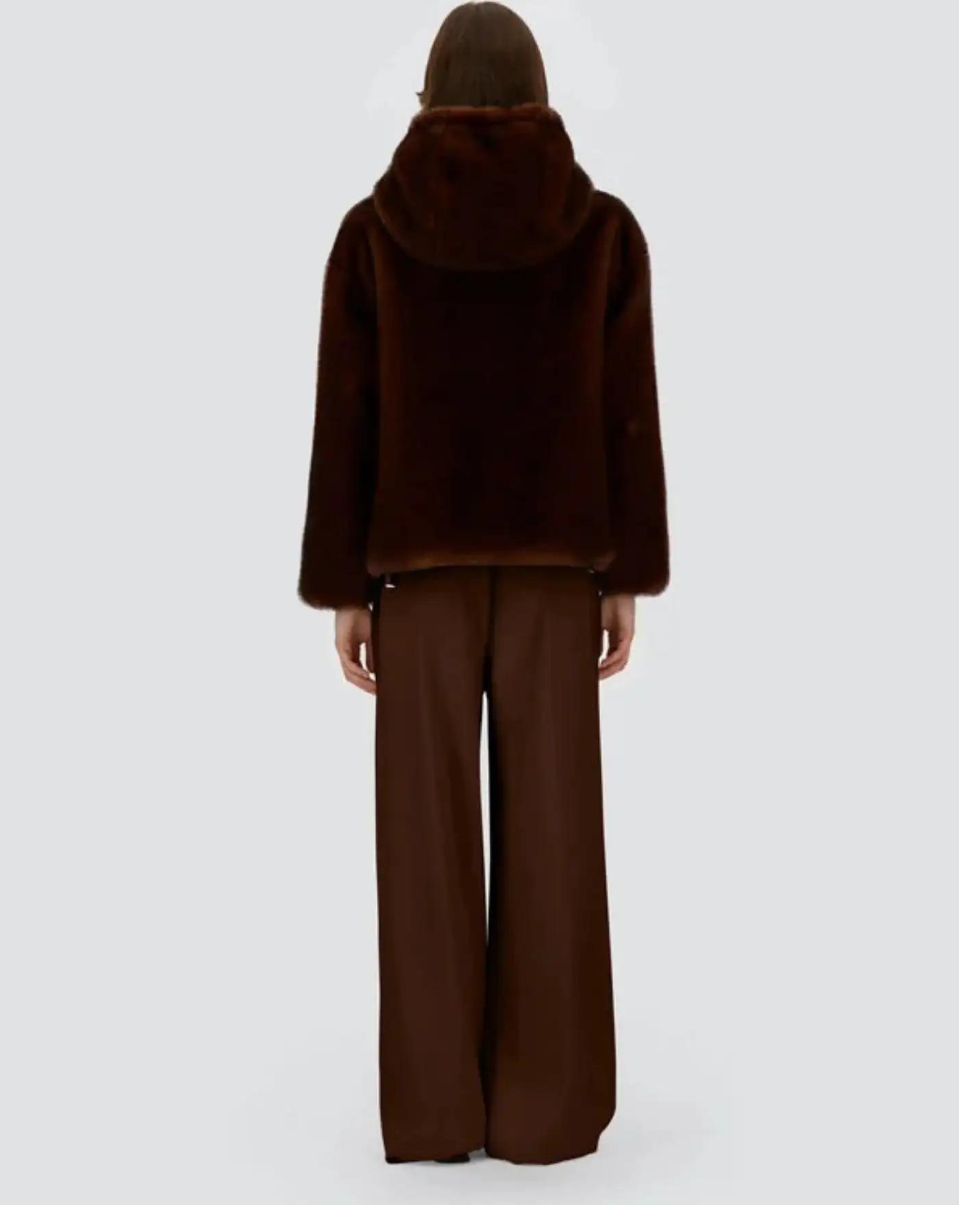 Chaqueta Herno Bomber Soft Faux Fur - Image 4