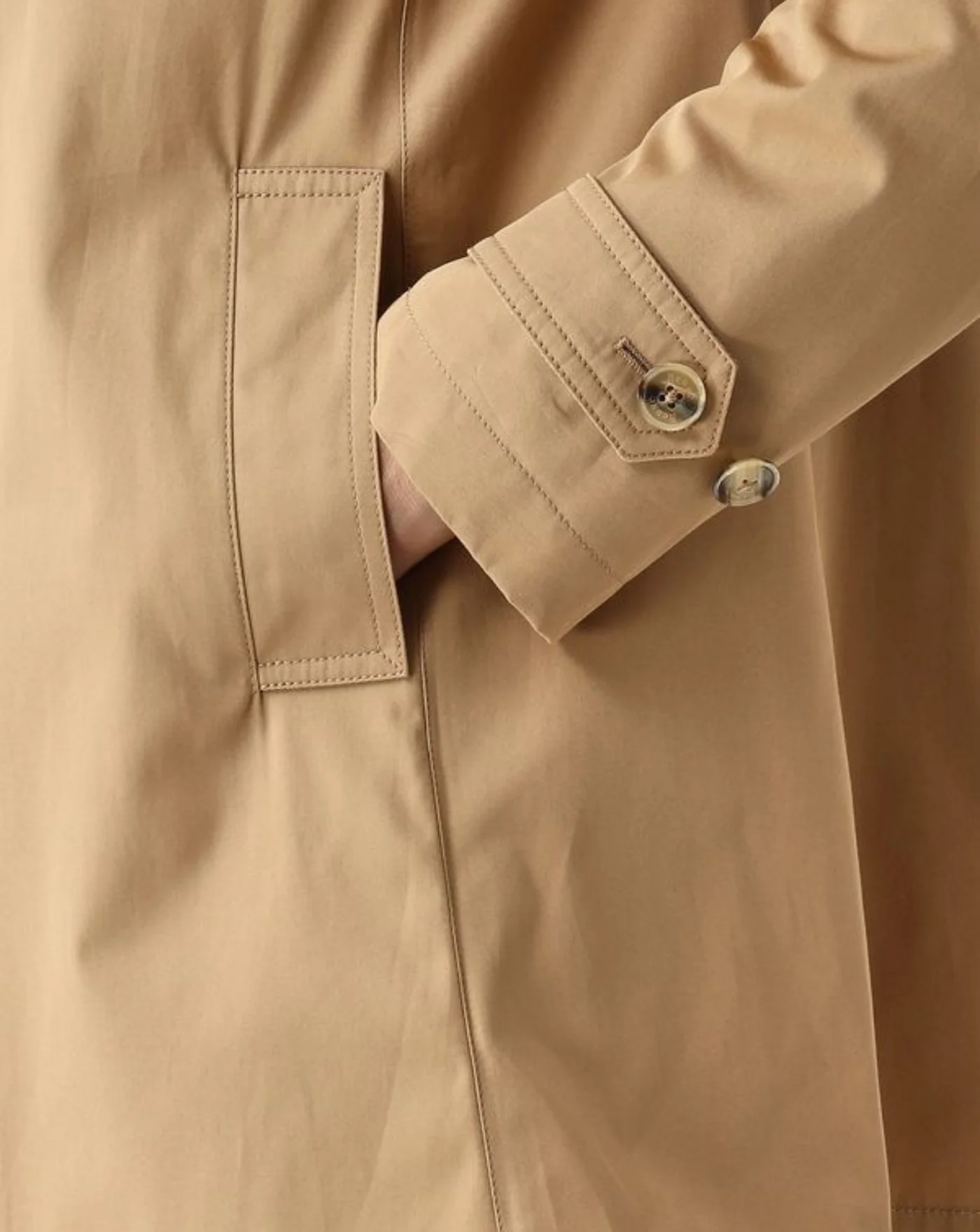 Chaqueta Herno Woven Half Coat - Image 6