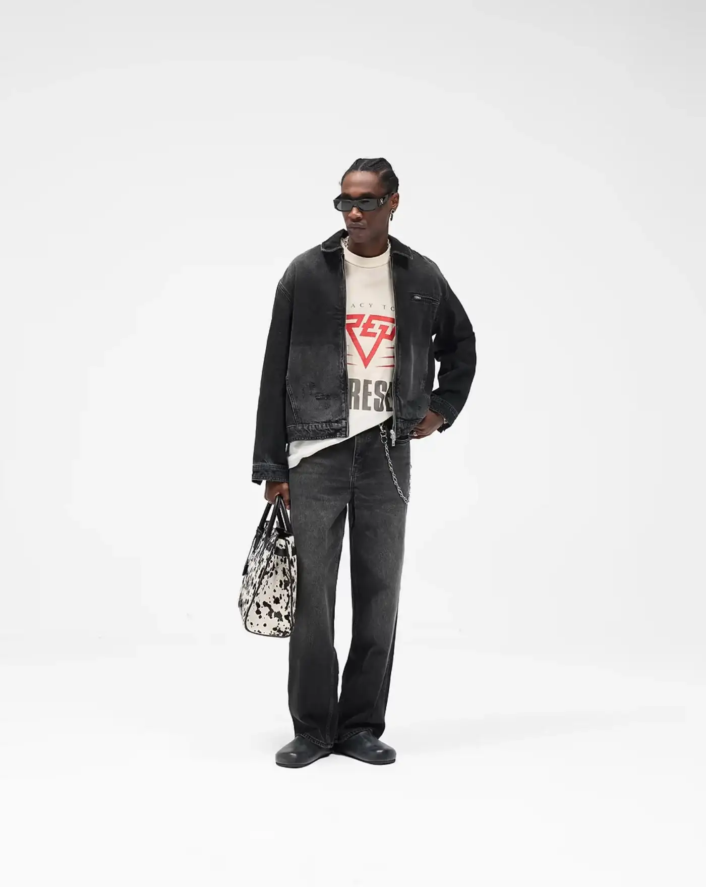 Chaqueta Represent Collared Denim Jacket - Image 4