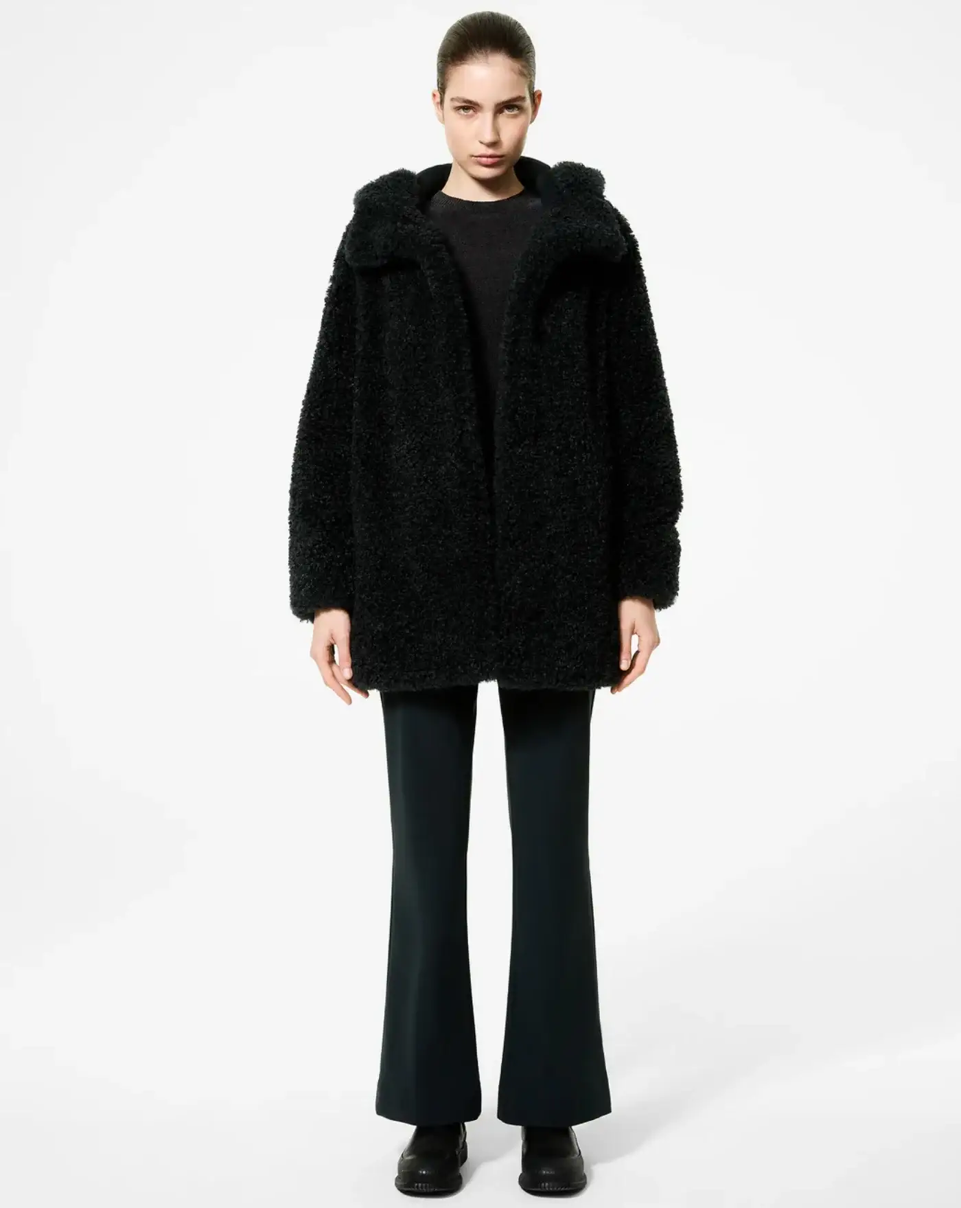 Chaqueta Rrd Lamb Hood Women Jacket - Image 3