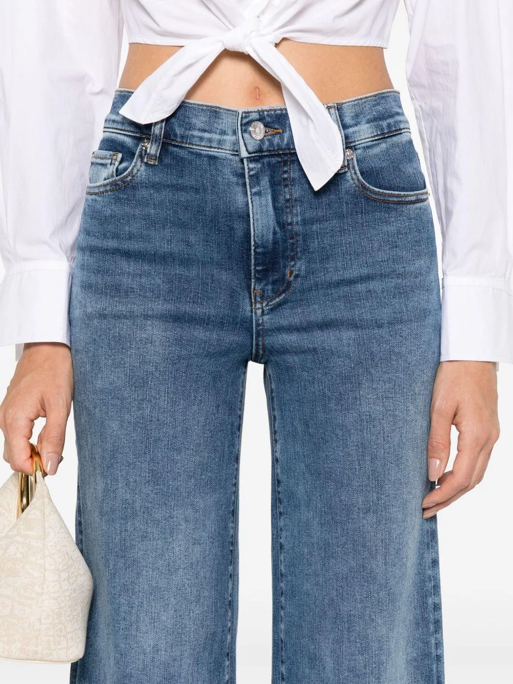 Denim Frame Le Slim Palazzo Keepsake - Image 5