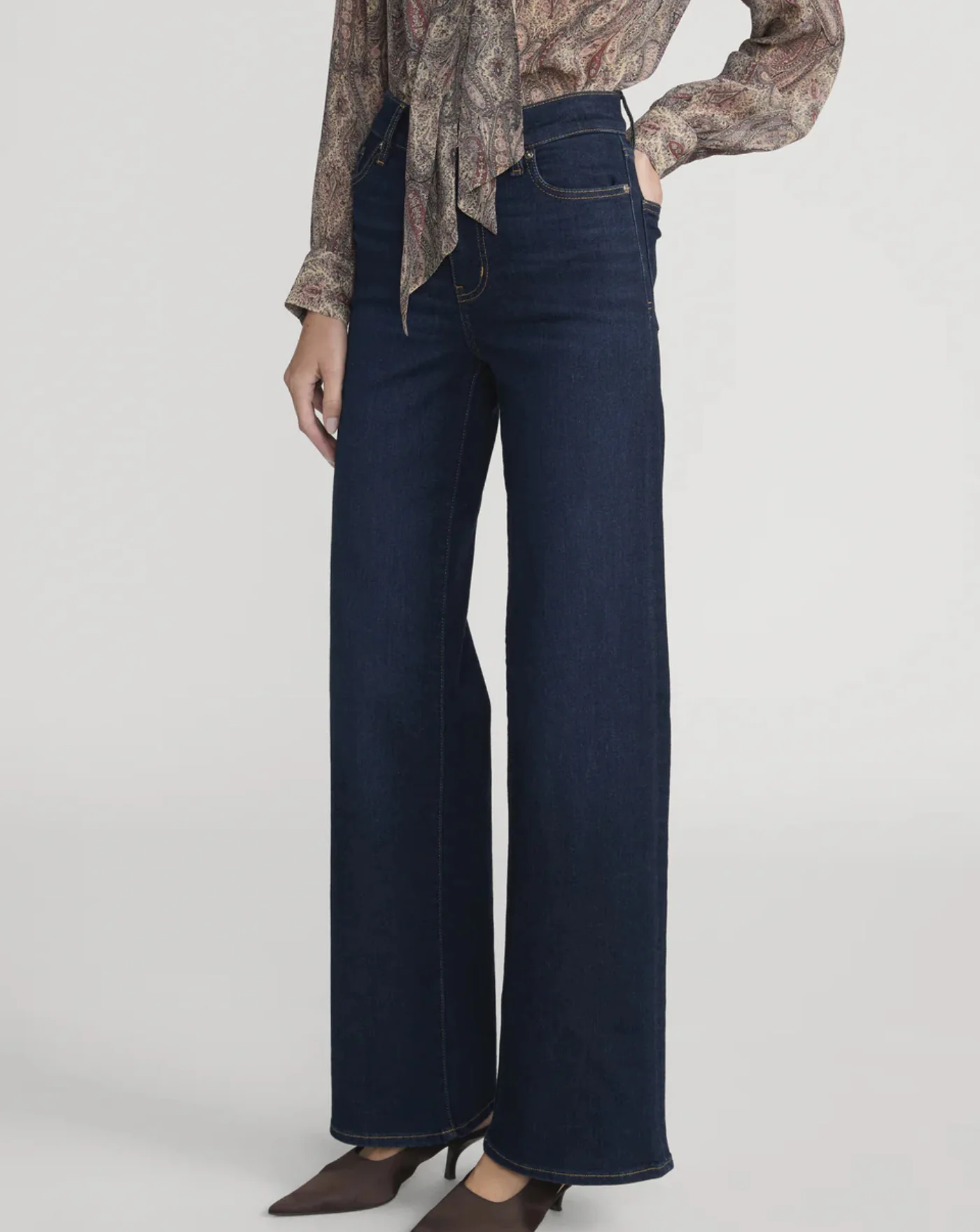 Denim Frame Le Slim Palazzo - Image 5