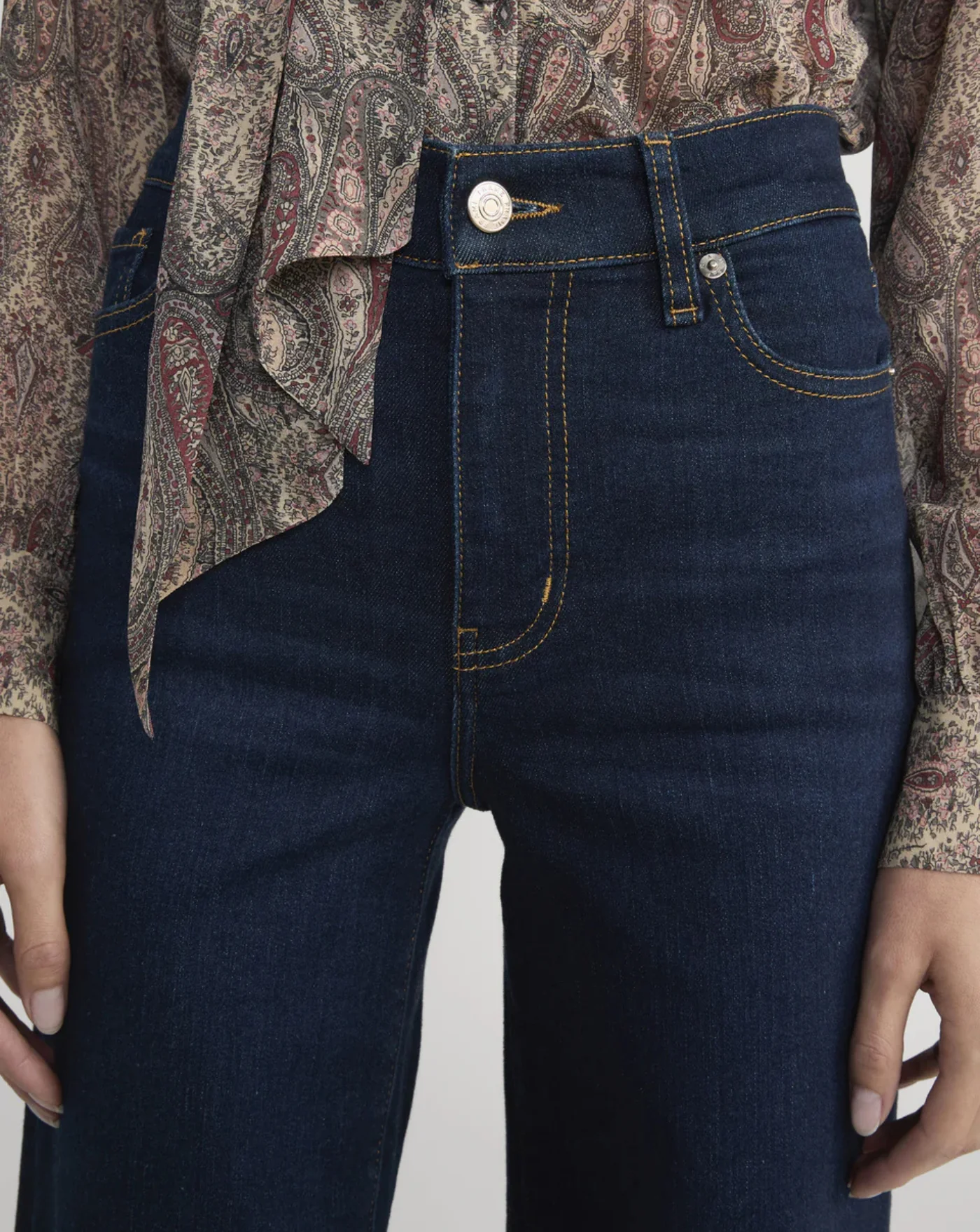 Denim Frame Le Slim Palazzo - Image 6