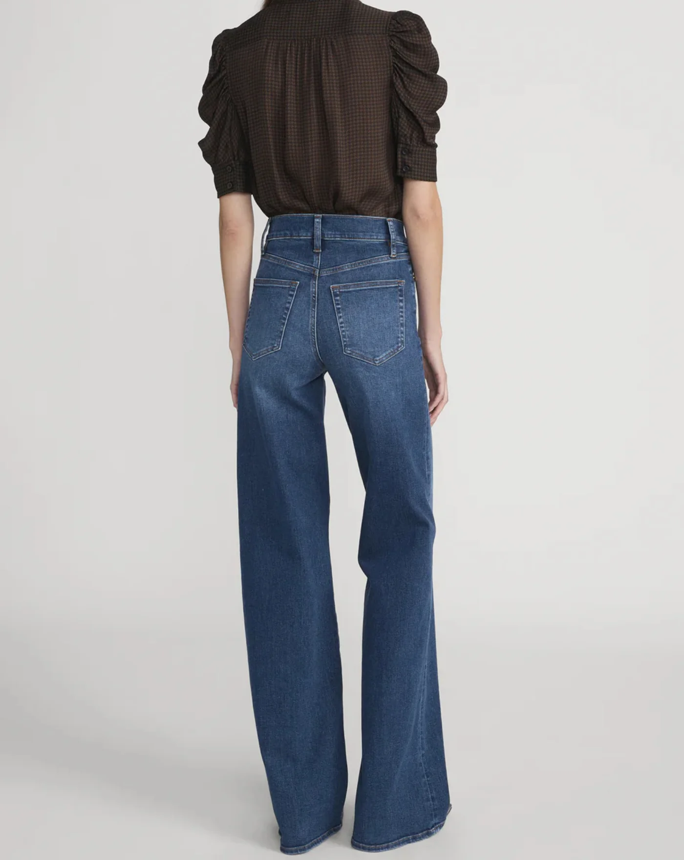 Denim Frame Le Slim Palazzo Long - Image 3