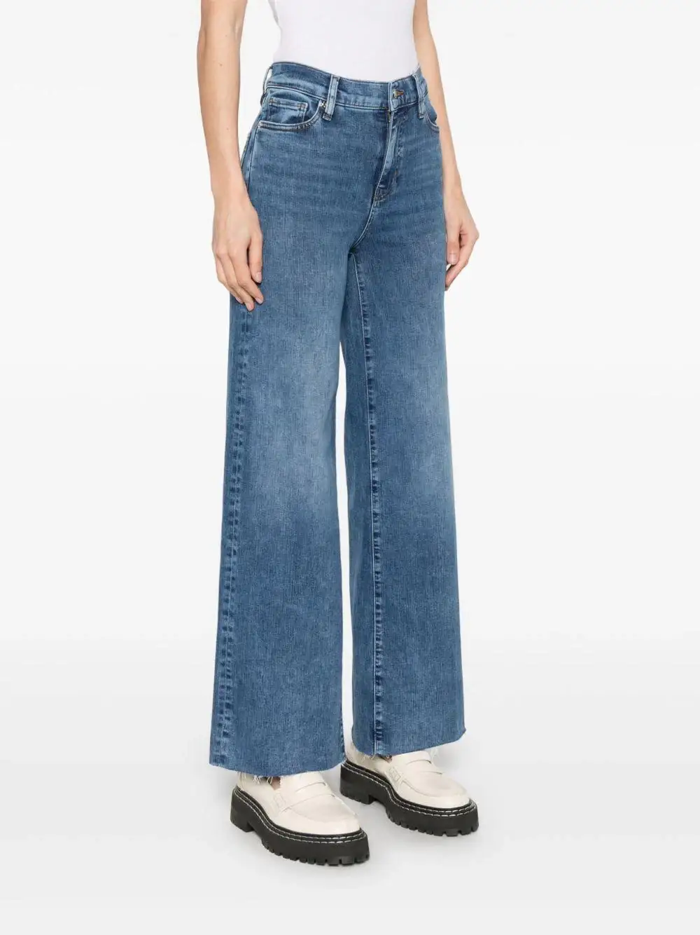 Denim Frame Le Slim Palazzo - Image 4