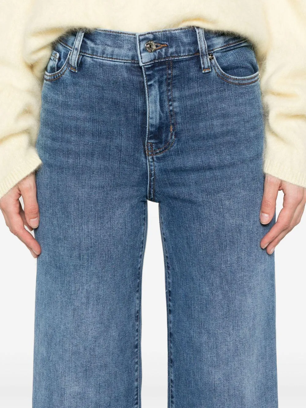 Denim Frame Le Slim Palazzo - Image 8