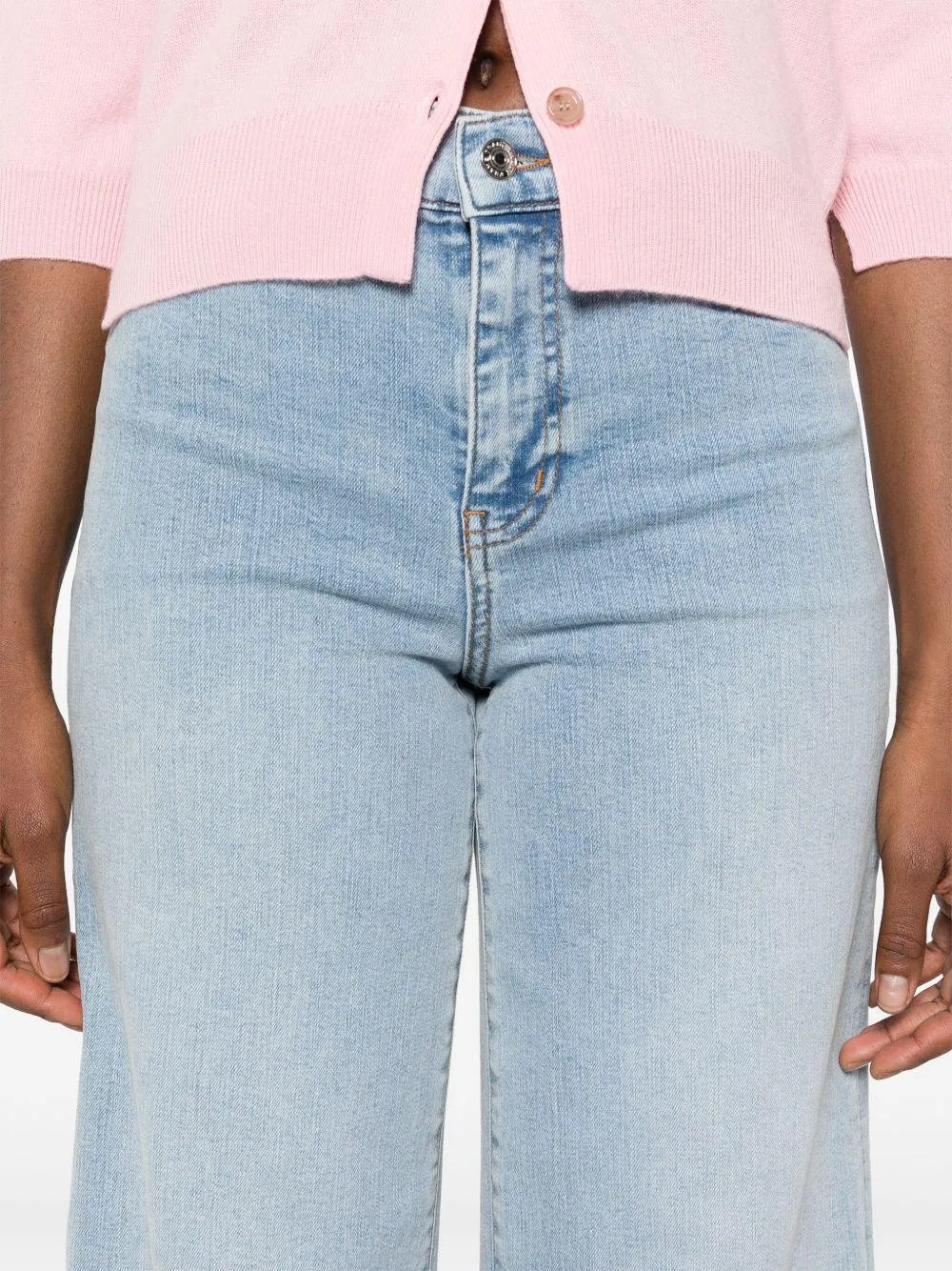 Denim Frame The Slim Palazzo - Image 8