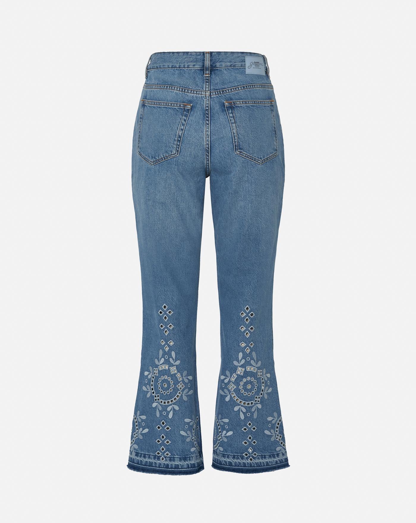 Denim Ganni Broderie - Image 2