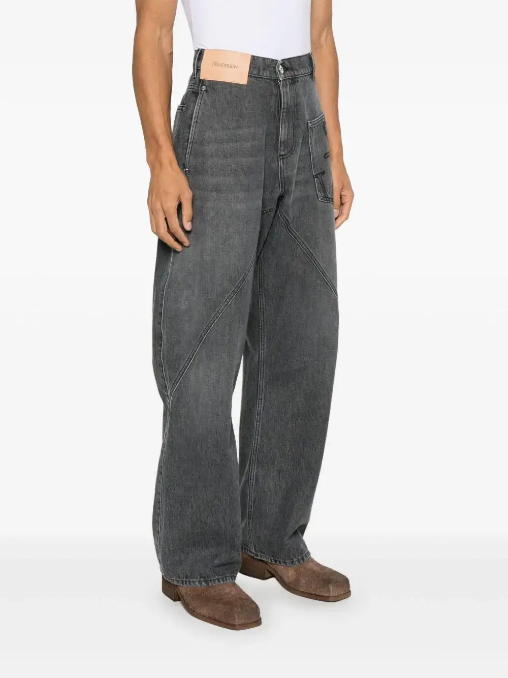 Denim Jw Anderson Twisted Workwear Jeans - Image 2