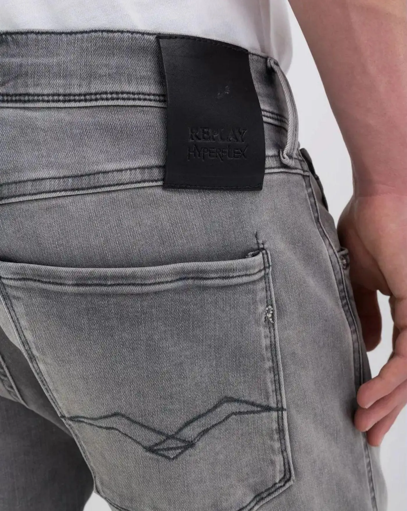 Denim Replay Anbass Hyperflex - Image 6