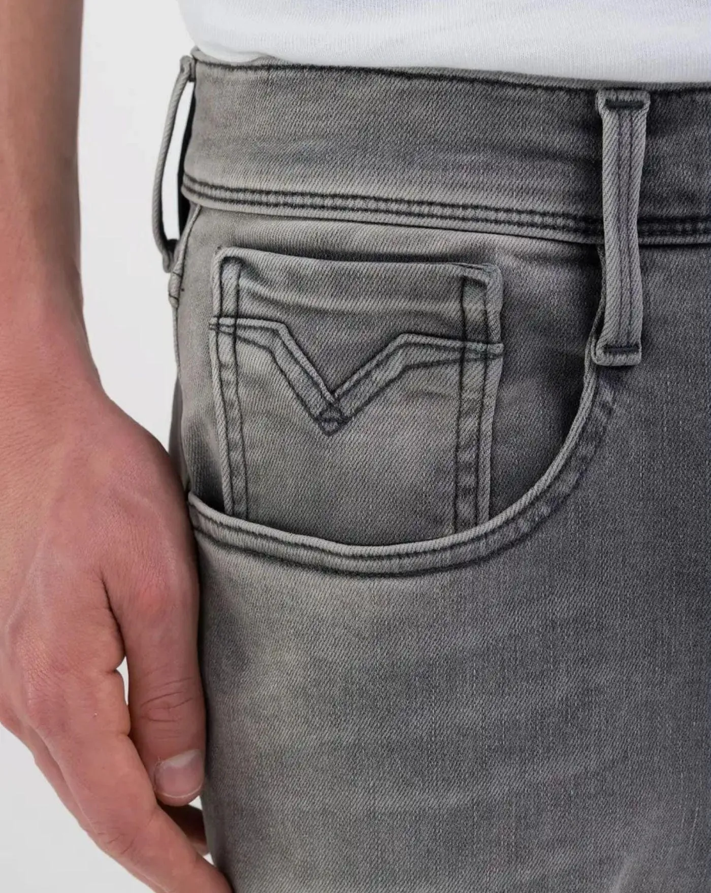 Denim Replay Anbass Hyperflex - Image 7