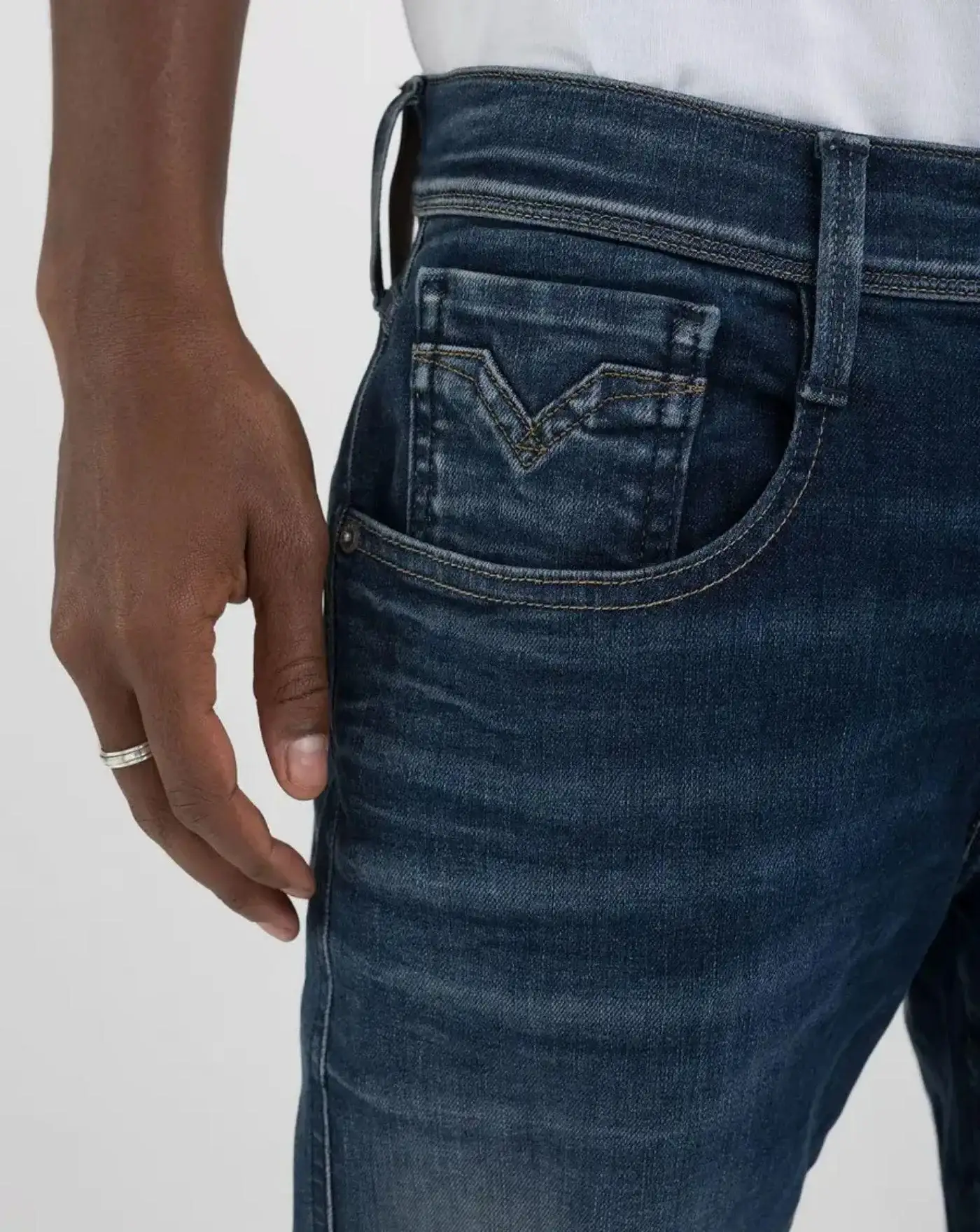 Denim Replay Anbass Hyperflex - Image 10