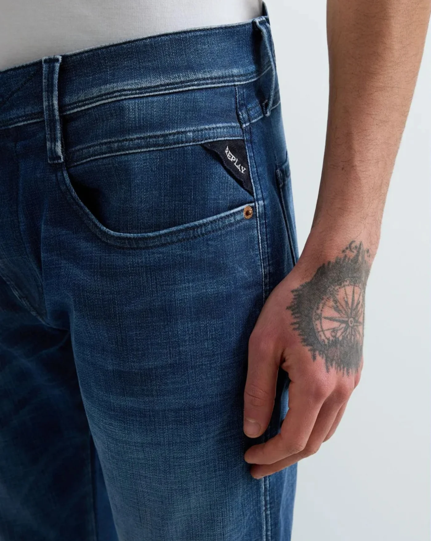 Denim Replay Anbass Hyperflex - Image 3