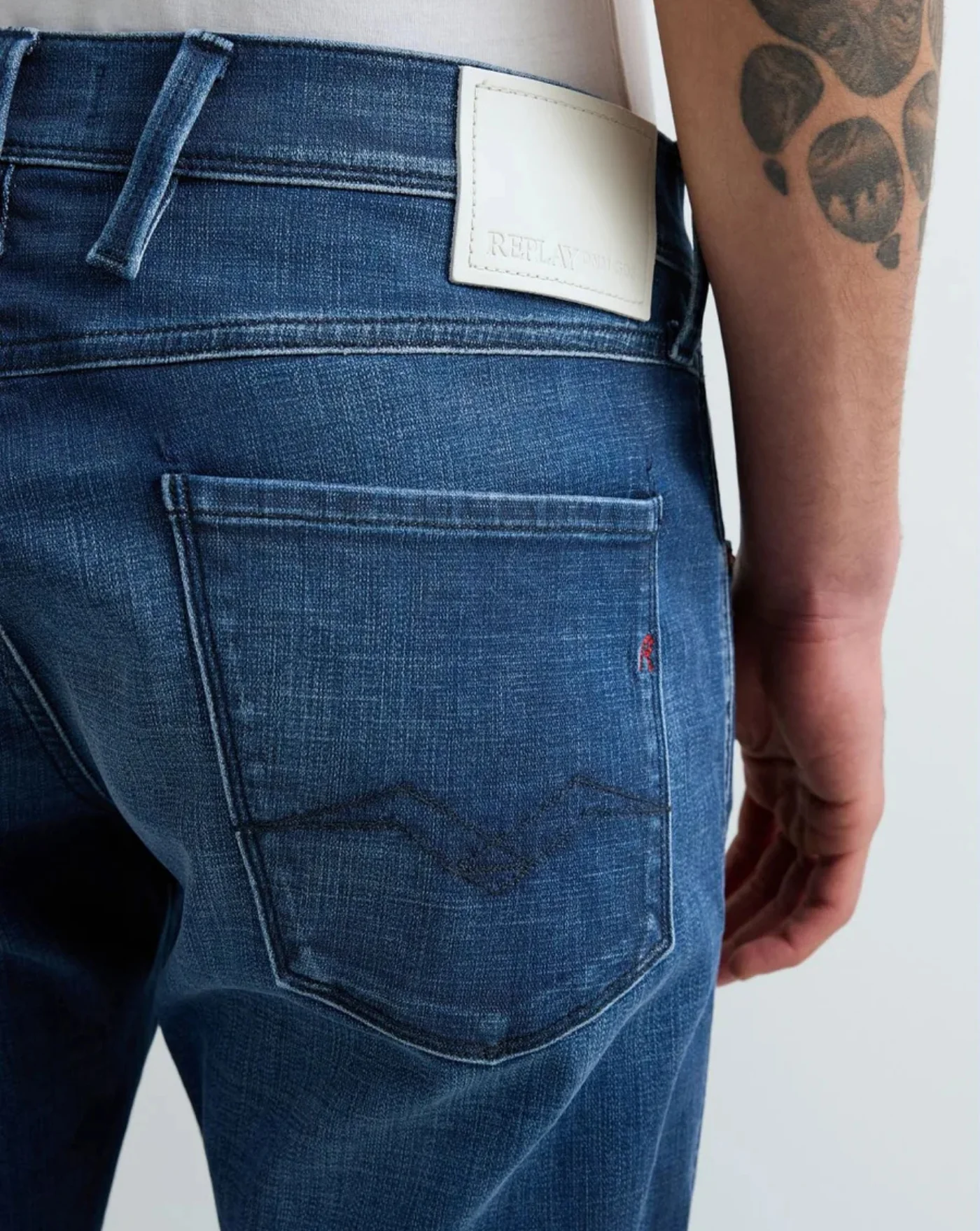 Denim Replay Anbass Hyperflex - Image 4