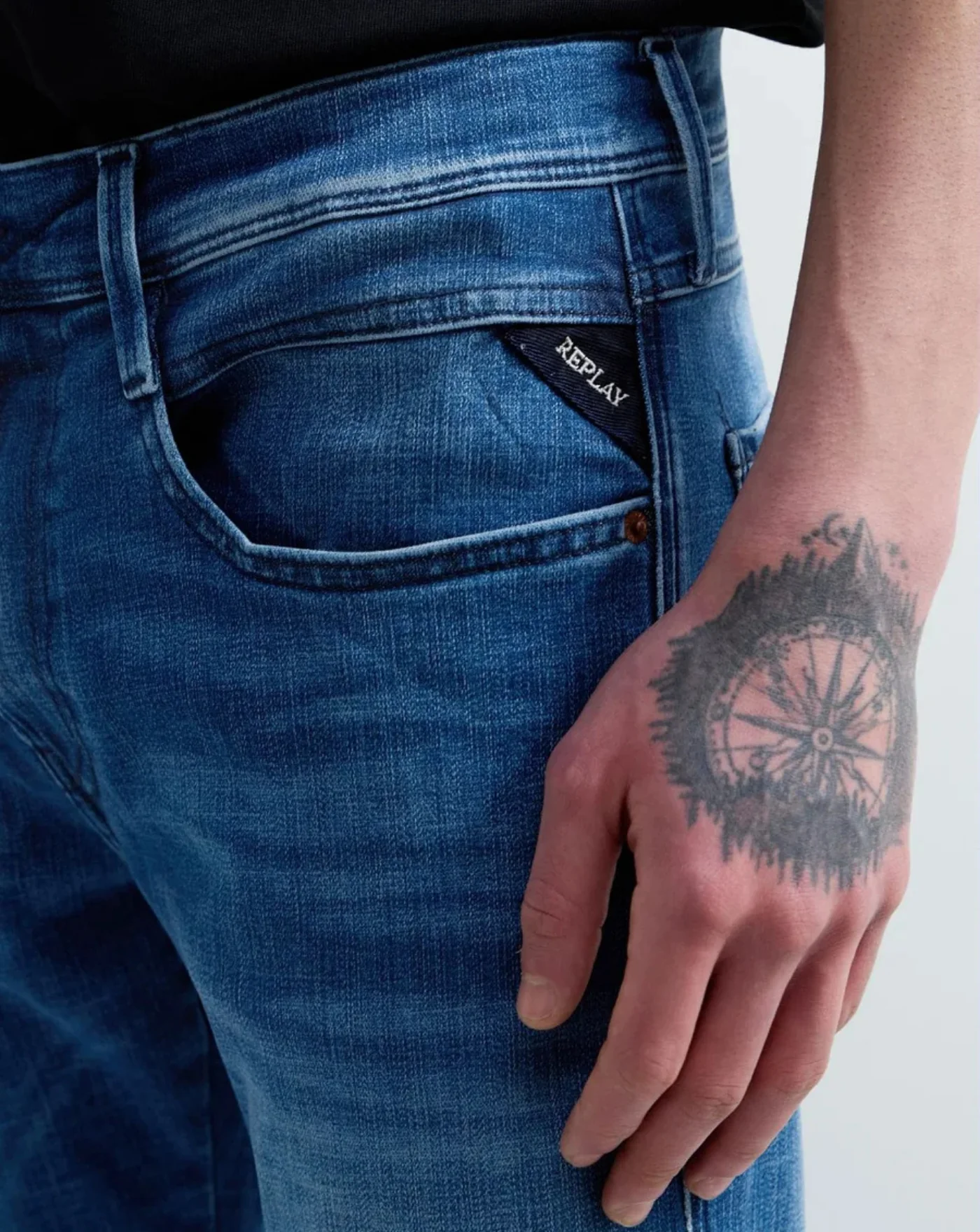 Denim Replay Anbass Hyperflex - Image 3