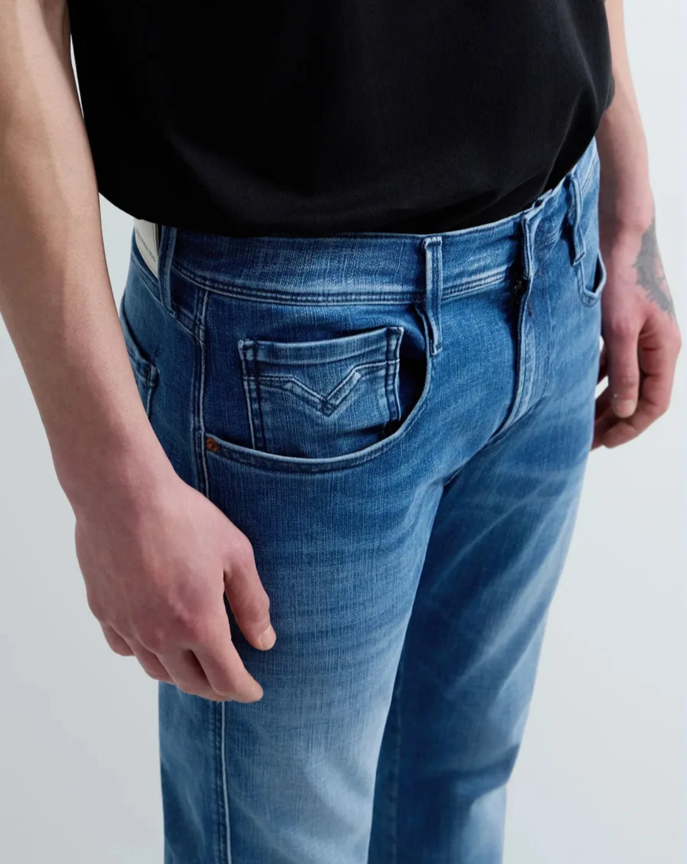 Denim Replay Anbass Hyperflex - Image 4