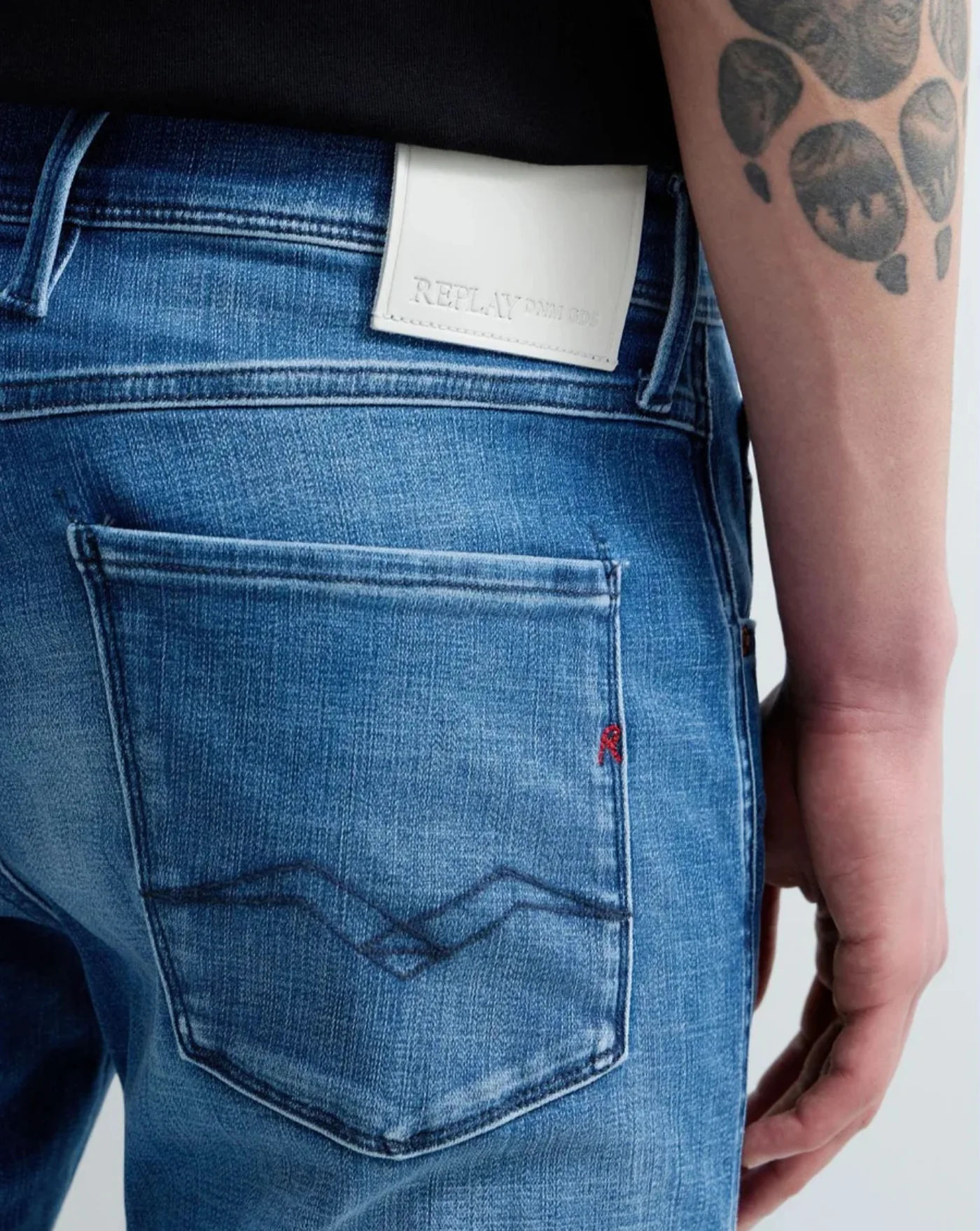 Denim Replay Anbass Hyperflex - Image 5