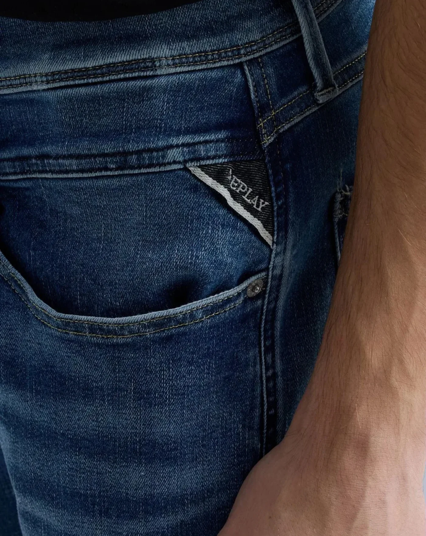 Denim Replay Anbass Hyperflex - Image 4