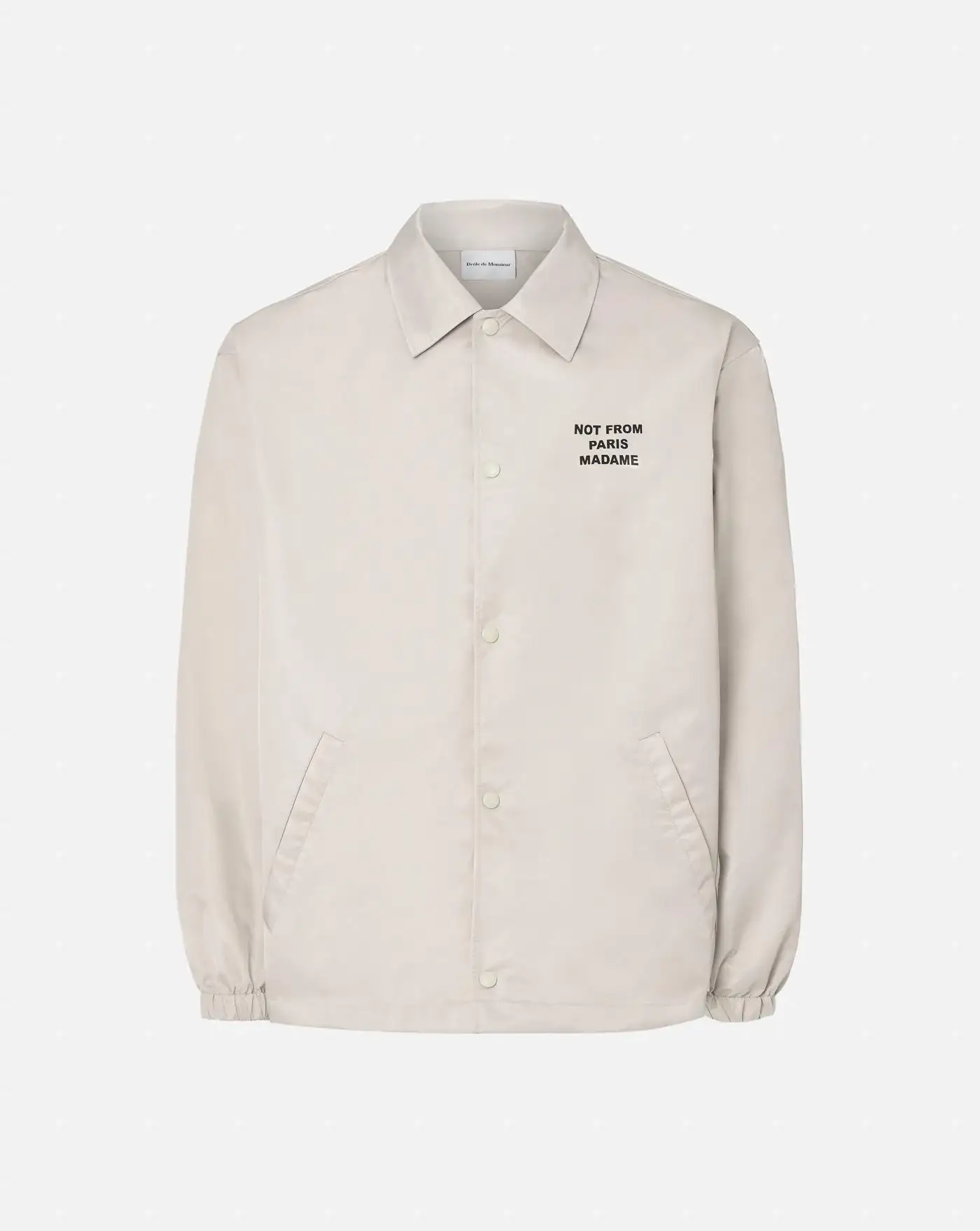 Camisa Drole de Monsieur La Veste Slogan