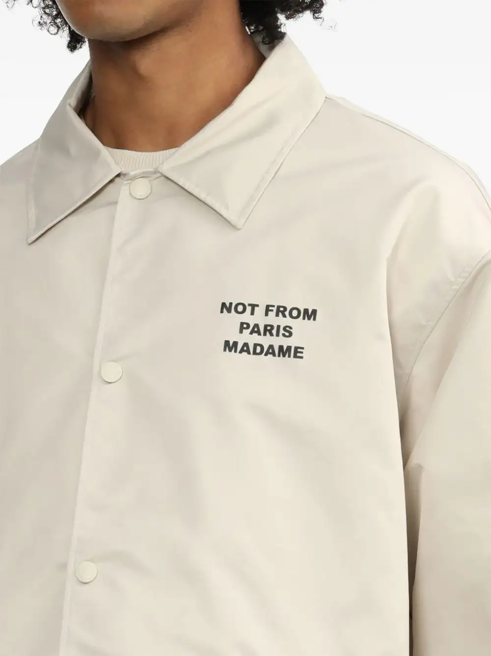 Camisa Drole de Monsieur La Veste Slogan - Image 4
