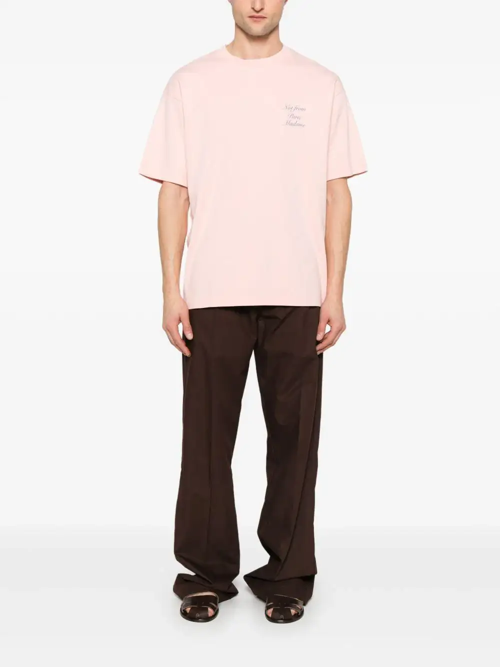 Camiseta Drole de Monsieur Le T-Shirt Slogan Cursive - Image 11