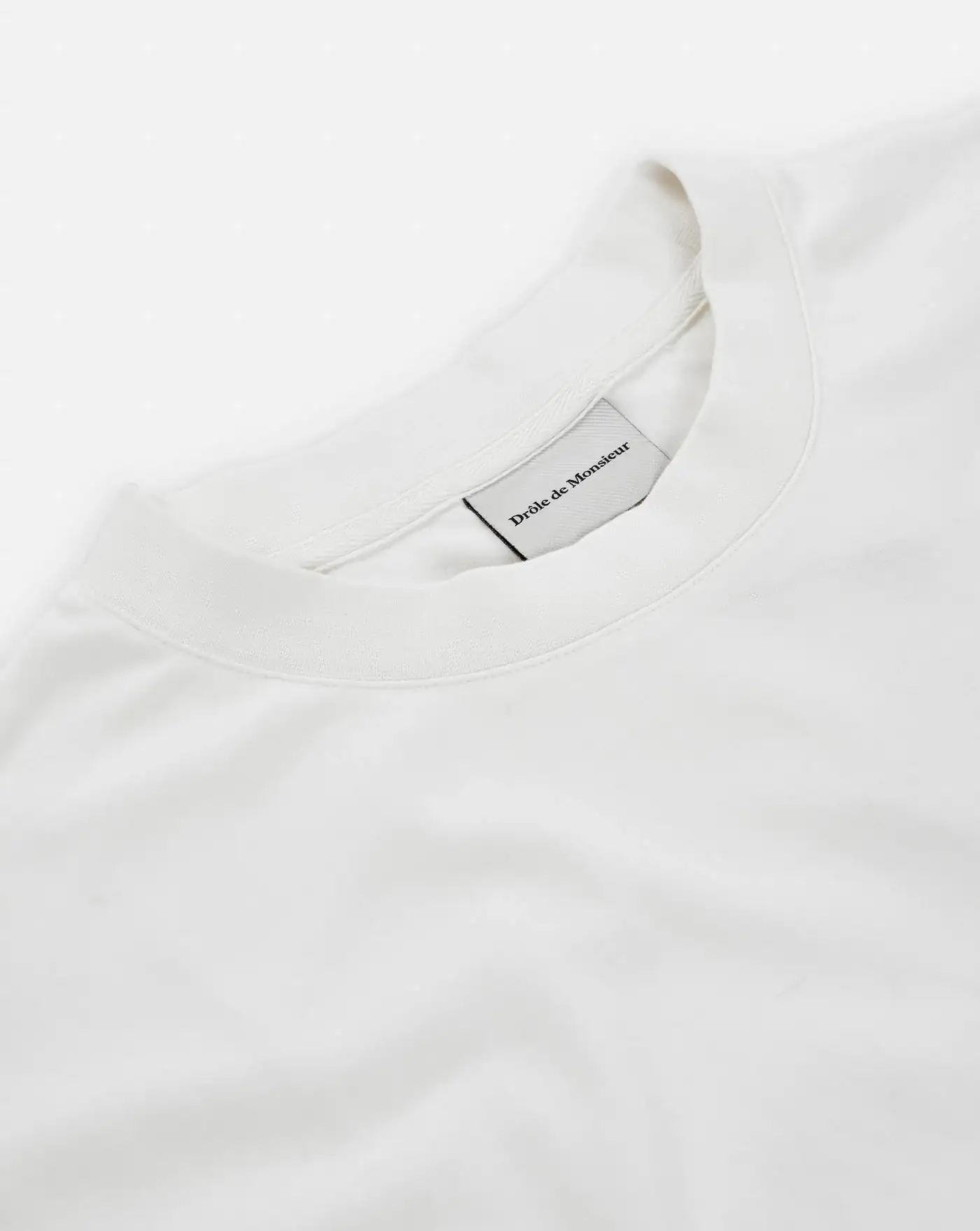 Camiseta Drole de Monsieur Le T-Shirt Slogan Cursive - Image 3