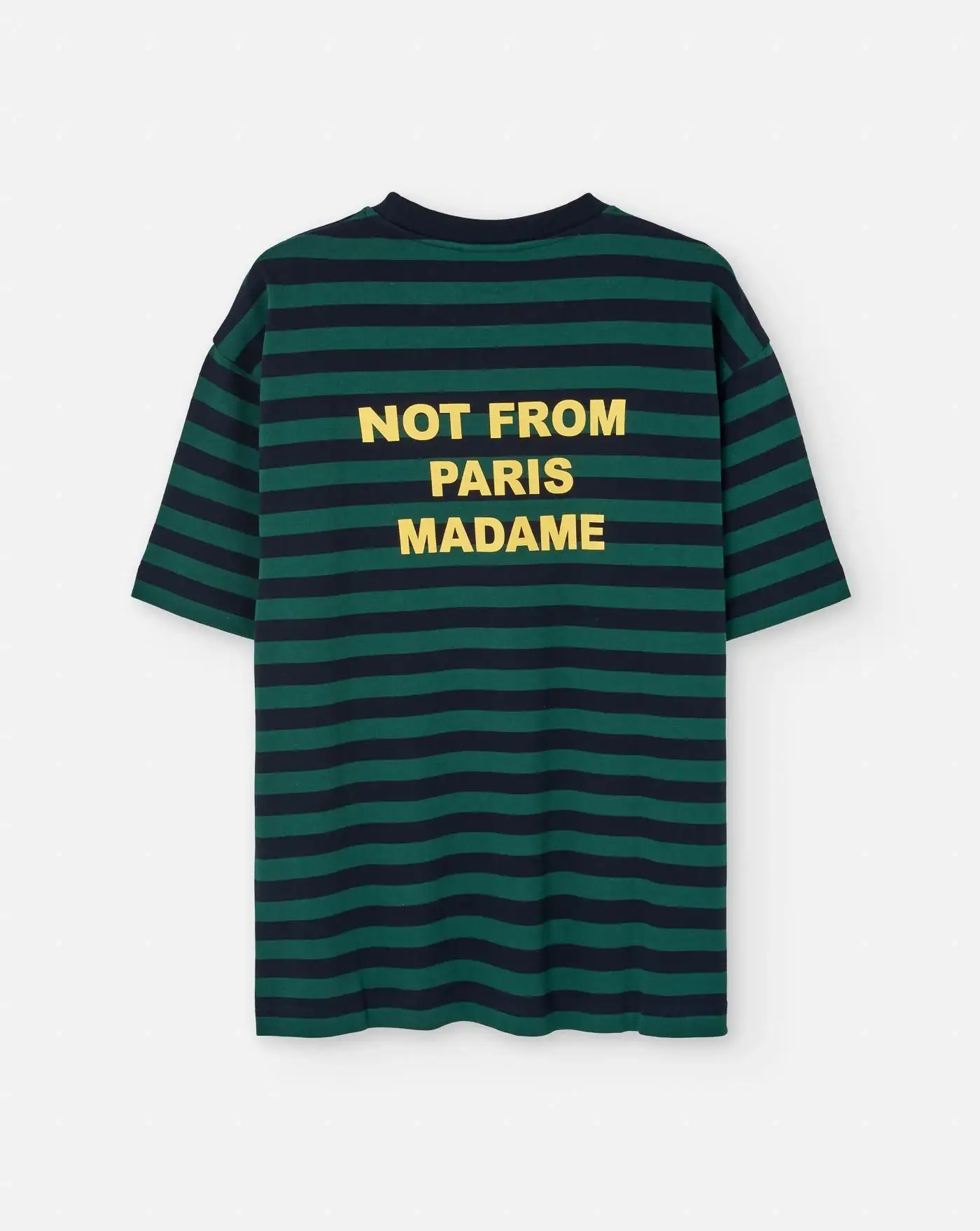 Camiseta Drole de Monsieur Le T-shirt Slogan Rayè - Image 2