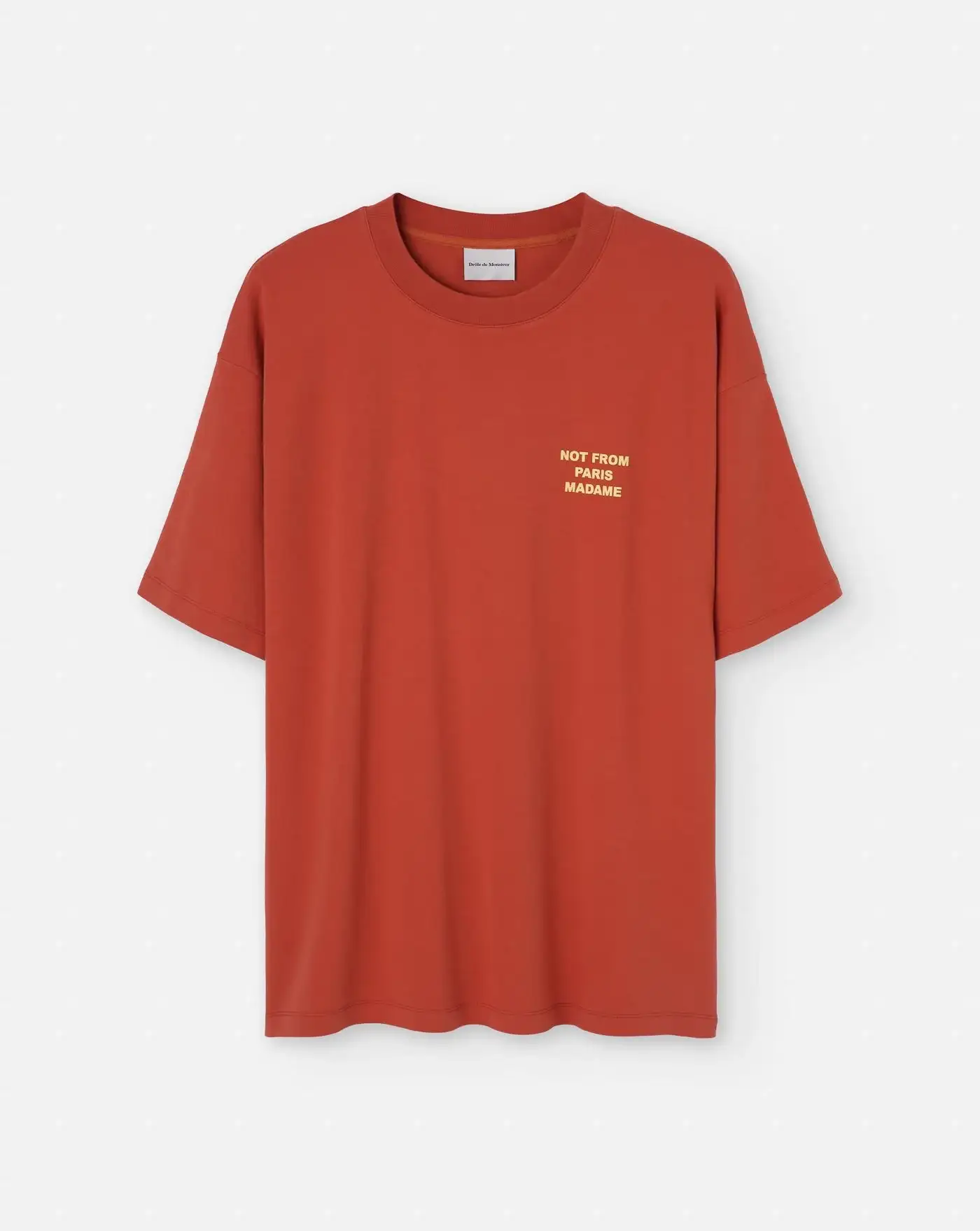 Camiseta Drole de Monsieur Le T-Shirt Slogan