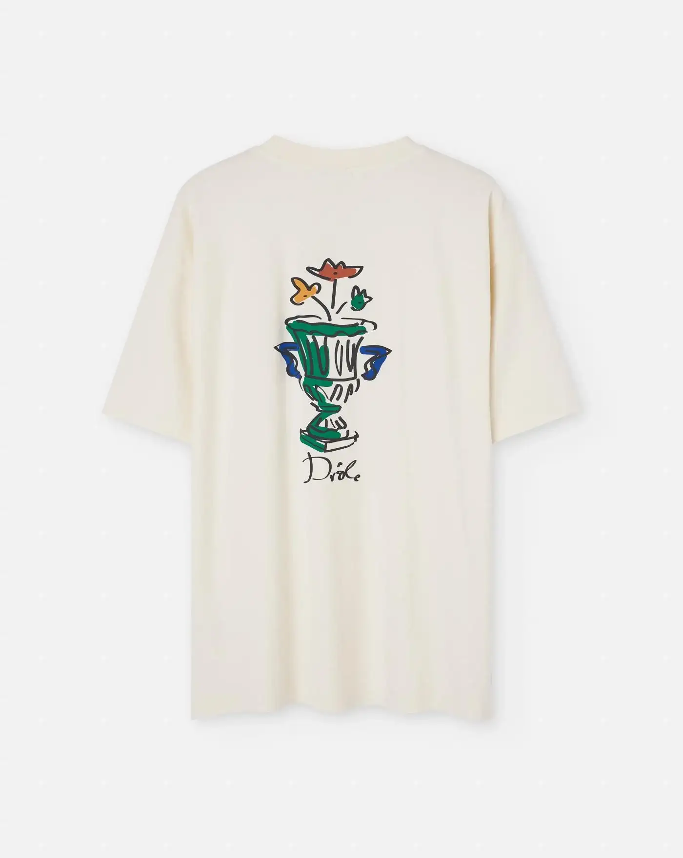 Camiseta Drole de Monsieur Le T-Shirt Slogan Vase - Image 2