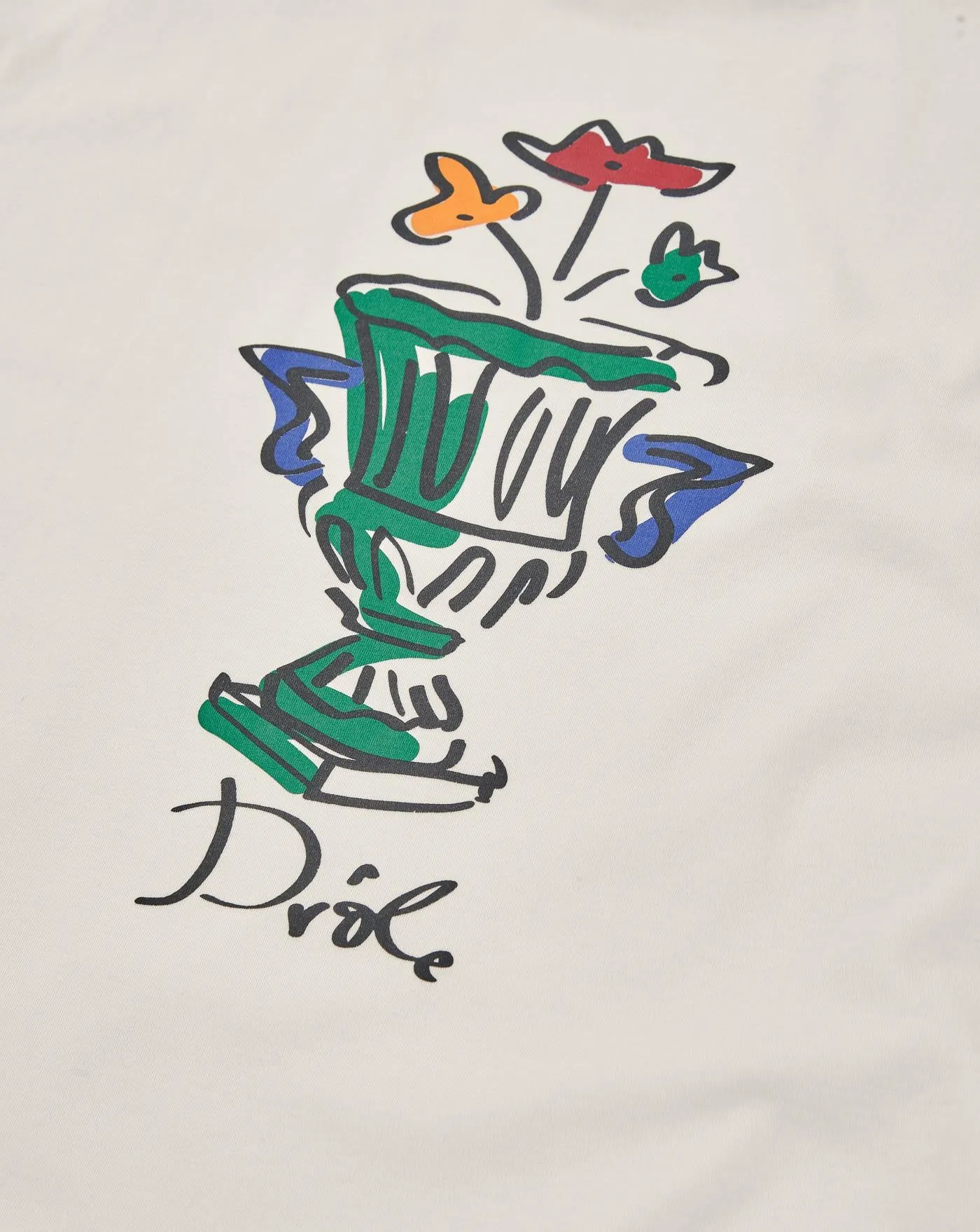 Camiseta Drole de Monsieur Le T-Shirt Slogan Vase - Image 4