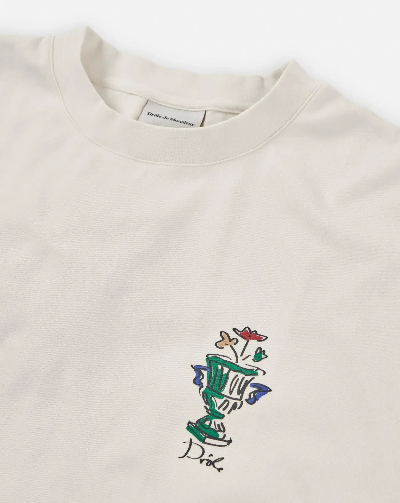Camiseta Drole de Monsieur Le T-Shirt Slogan Vase - Image 6