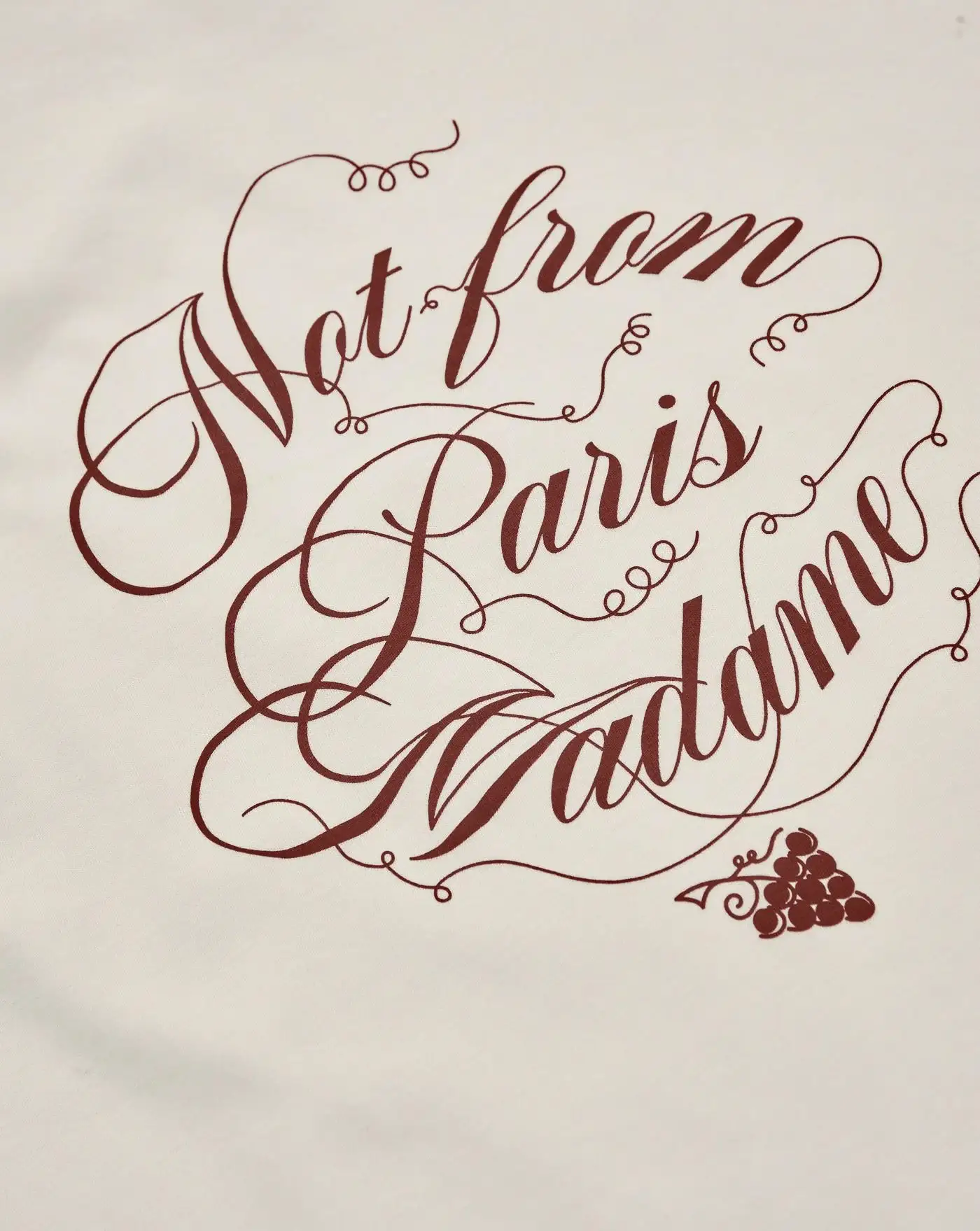 Camiseta Drole de Monsieur Le T-Shirt Slogan Vignes - Image 5