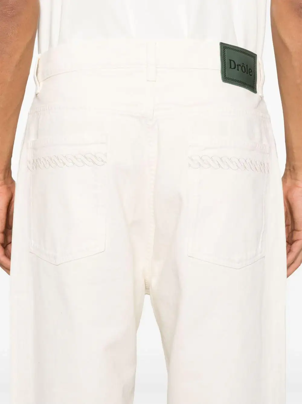 Denim Drole de Monsieur Off White - Image 3