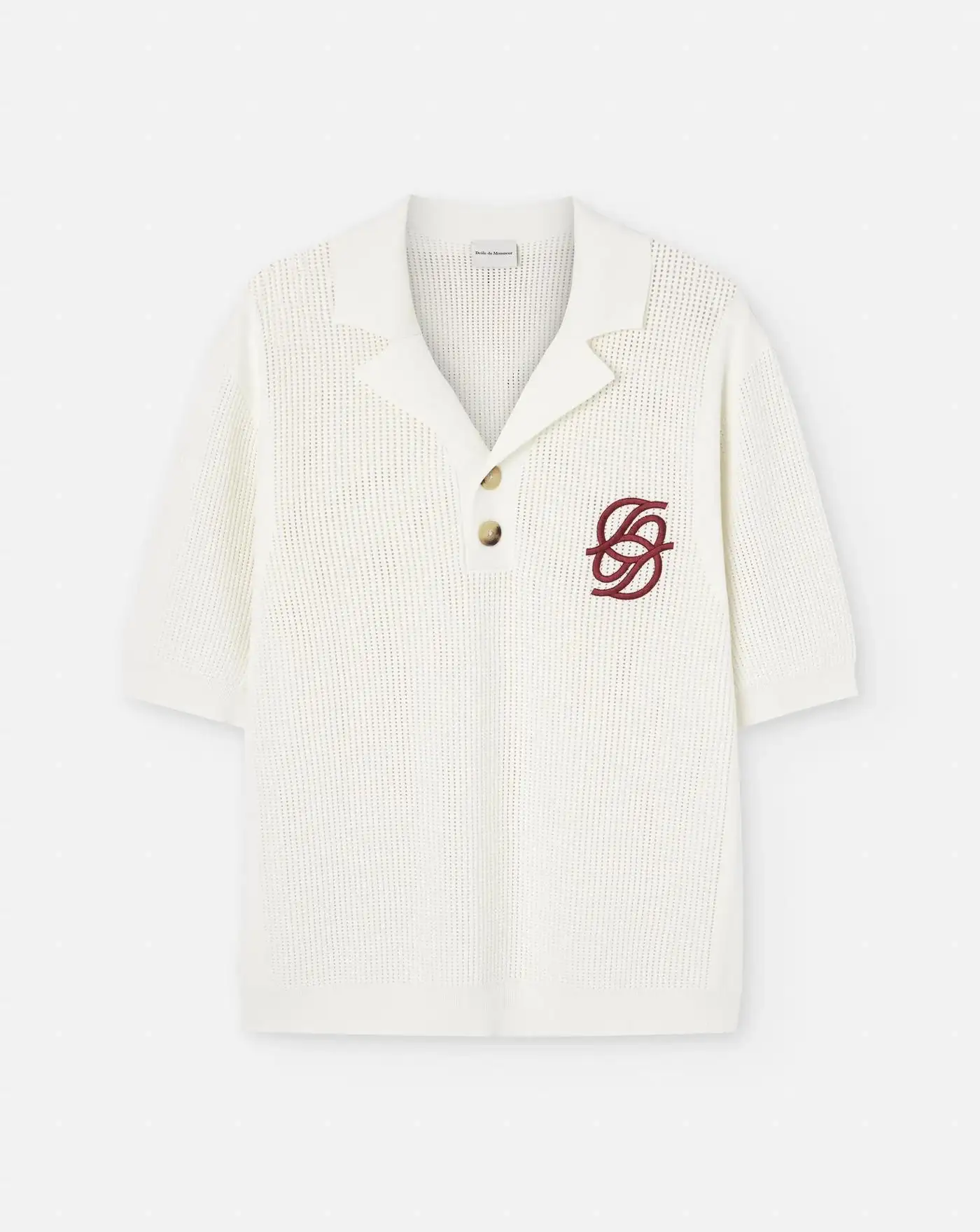Polo Drole de Monsieur Le Polo Maille Monograme
