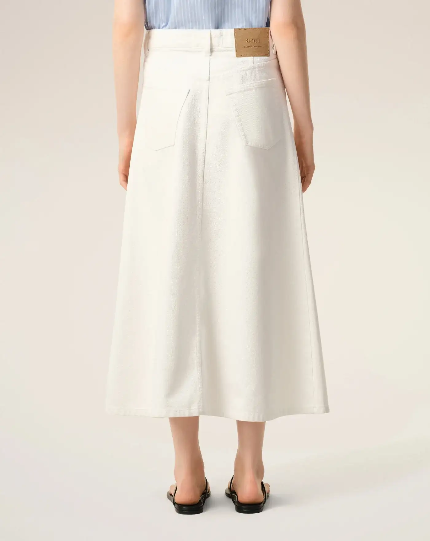Falda Ami Paris Long Skirt - Image 3