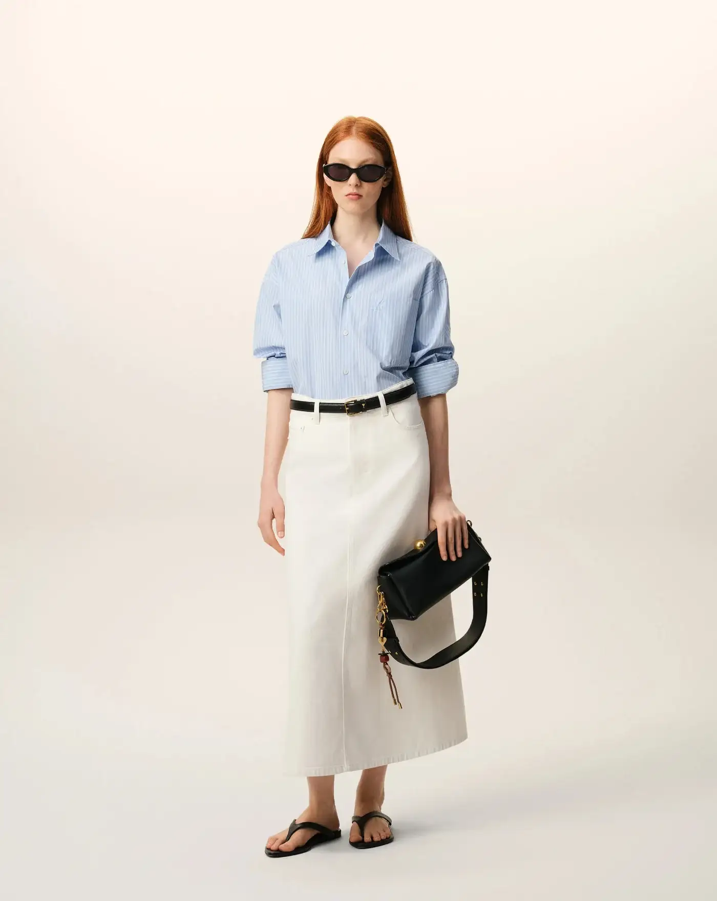 Falda Ami Paris Long Skirt - Image 4