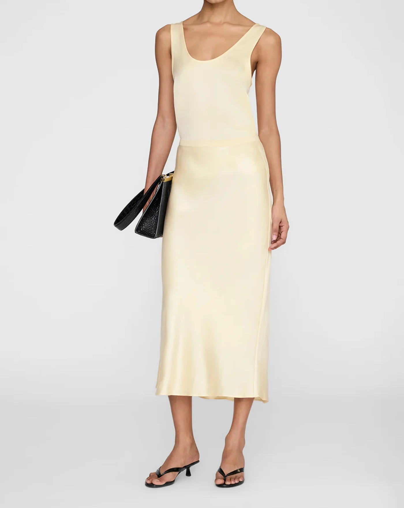 Falda Anine Bing Bar Silk Skirt - Image 2