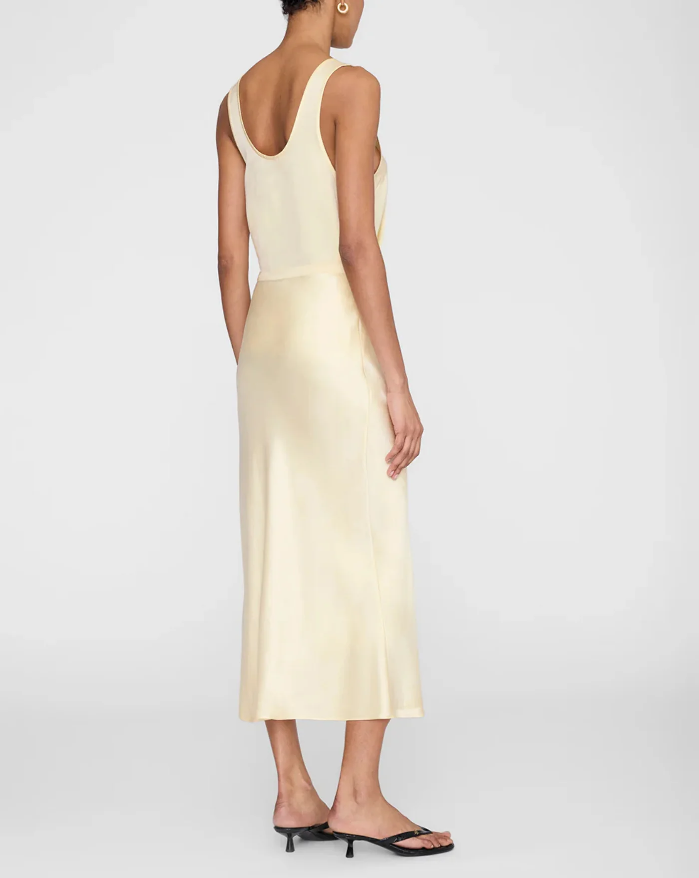 Falda Anine Bing Bar Silk Skirt - Image 3