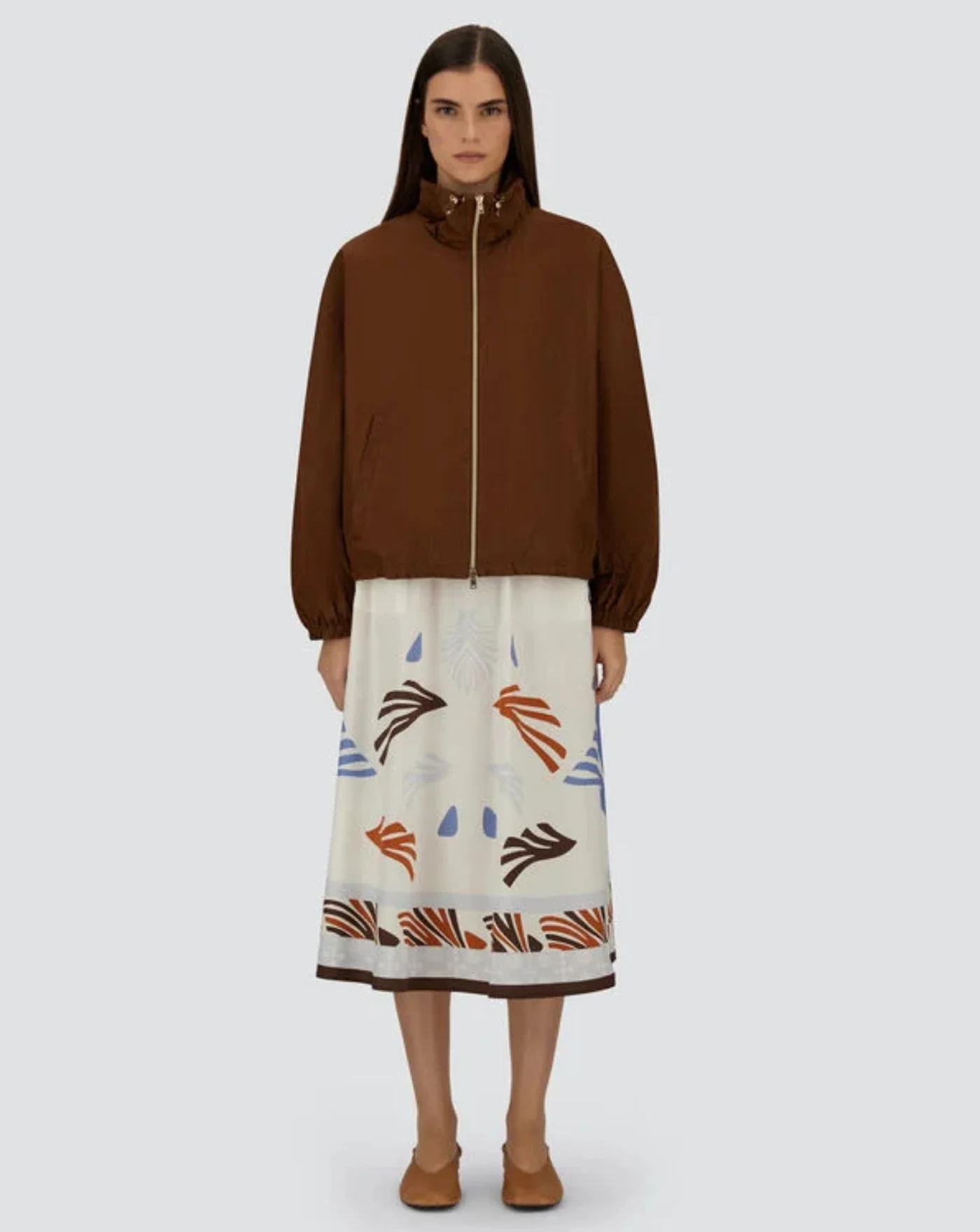 Falda Summer Print Cotton - Image 2
