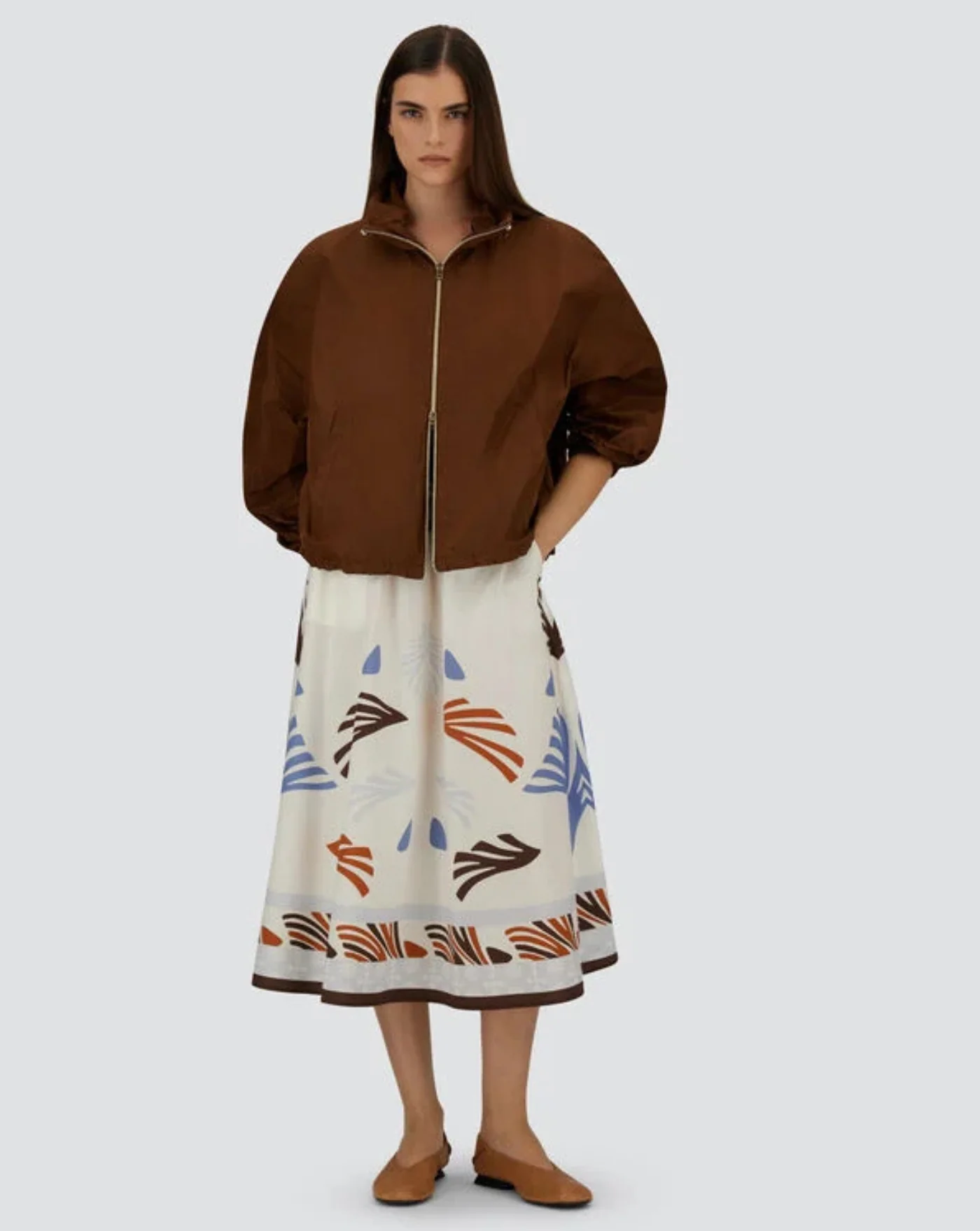 Falda Summer Print Cotton - Image 5
