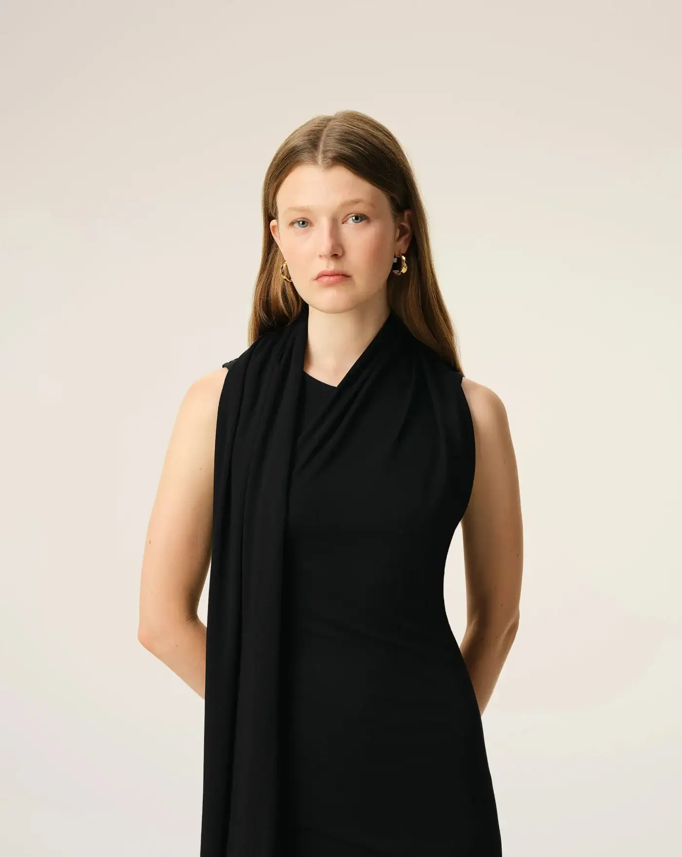 Vestido Ami Paris Sleeveless Maxi Lavalliere - Image 3
