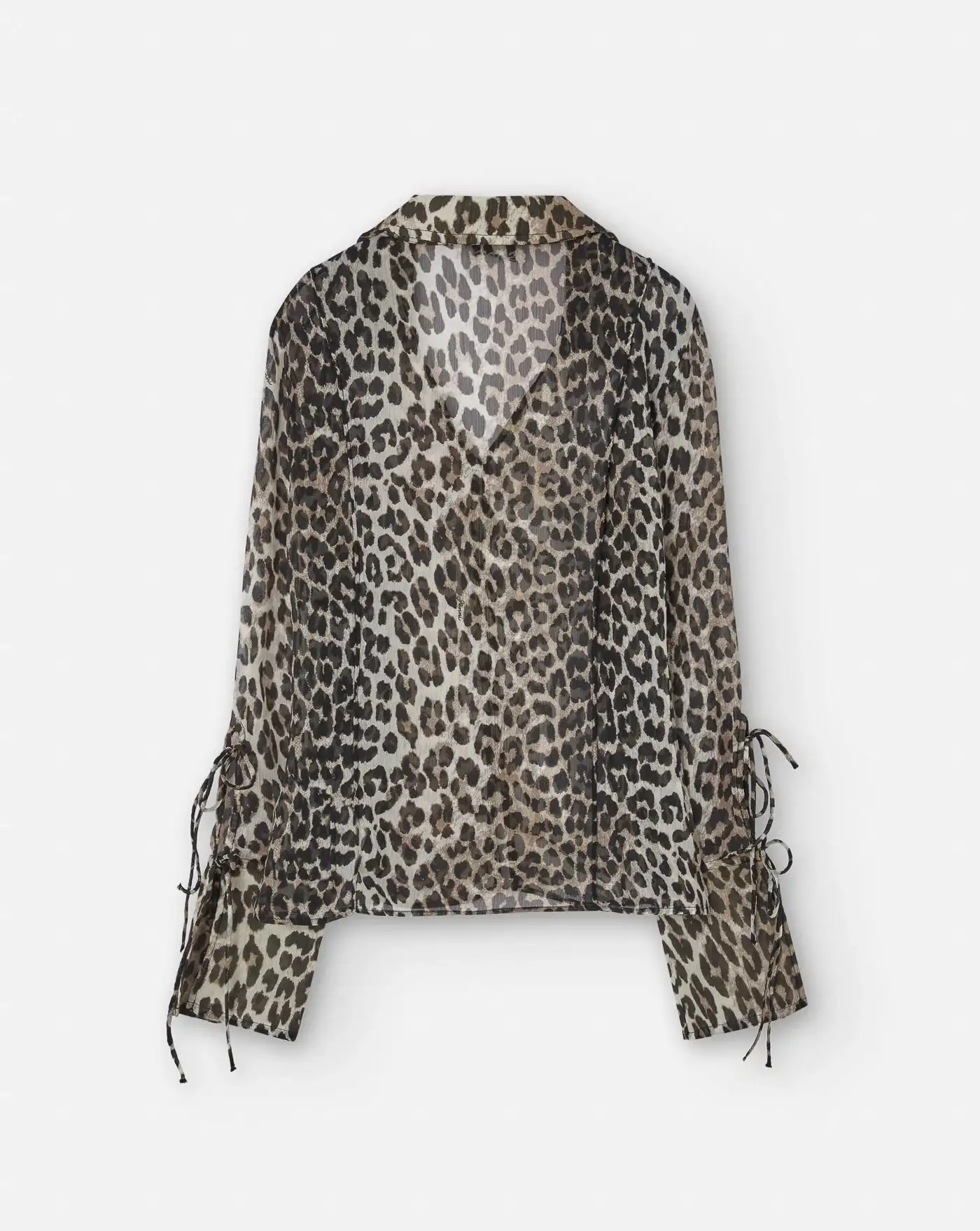Blusa Ganni Printed Chifflon - Image 3