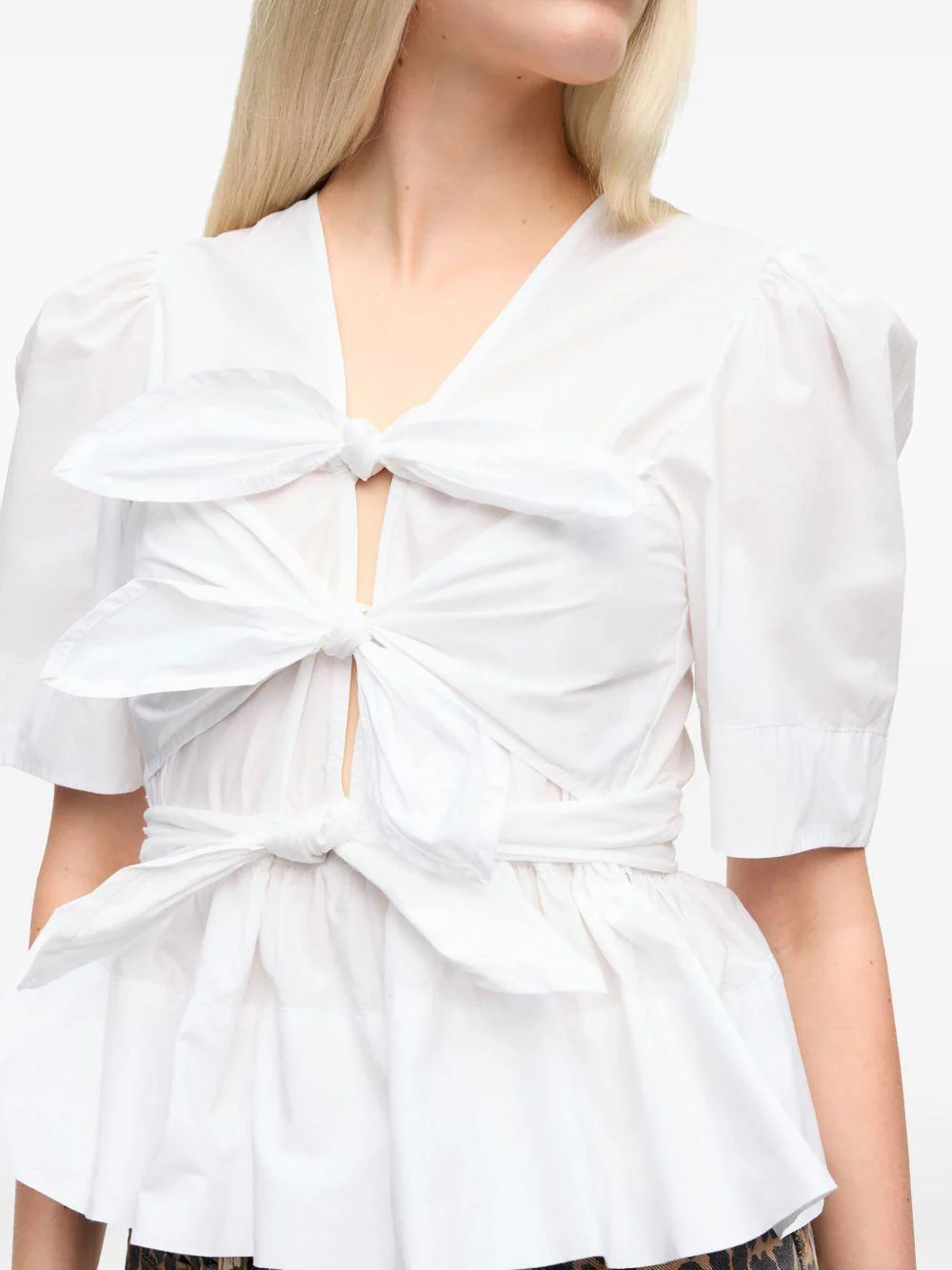Blusa Ganni Washed Stretch - Image 6