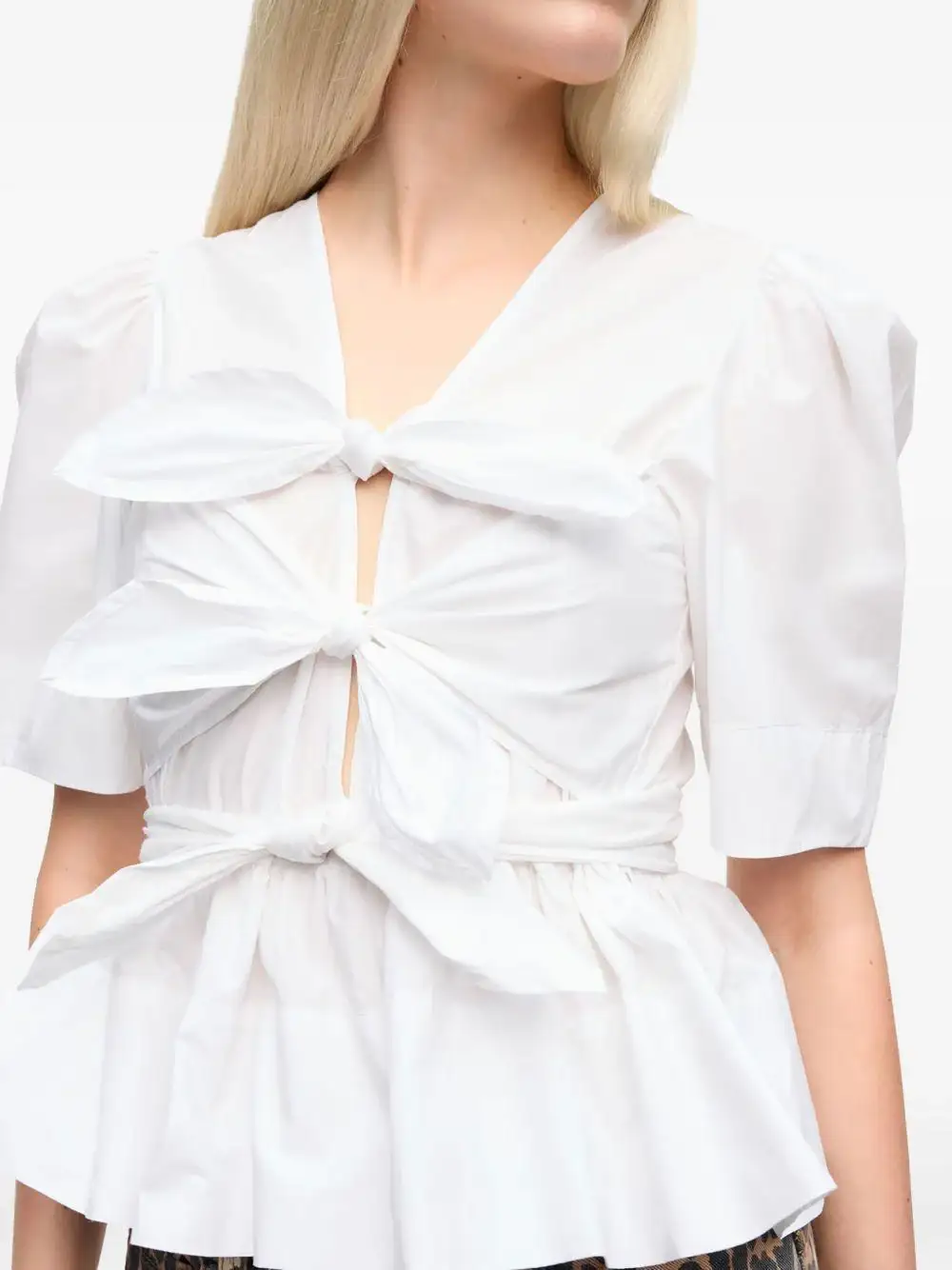 Blusa Ganni Washed Stretch - Image 7